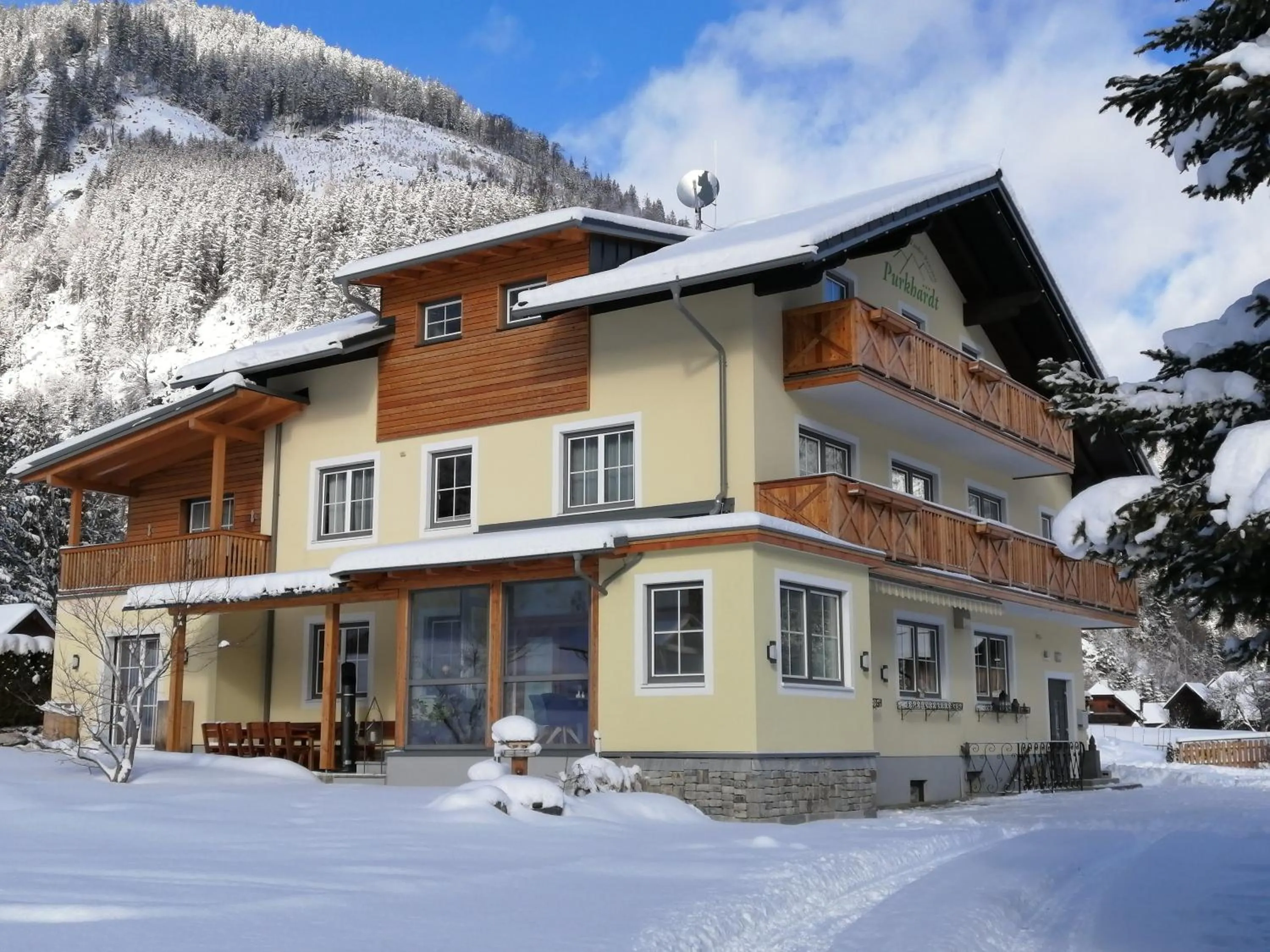 Property building in Familien & Wander-Pension Purkhardt