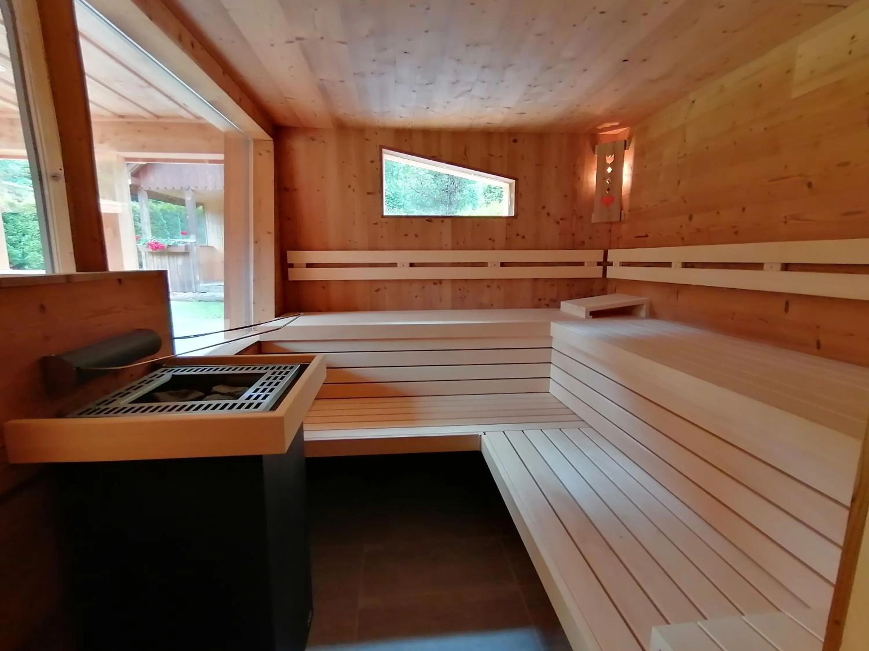 Sauna in Familien & Wander-Pension Purkhardt