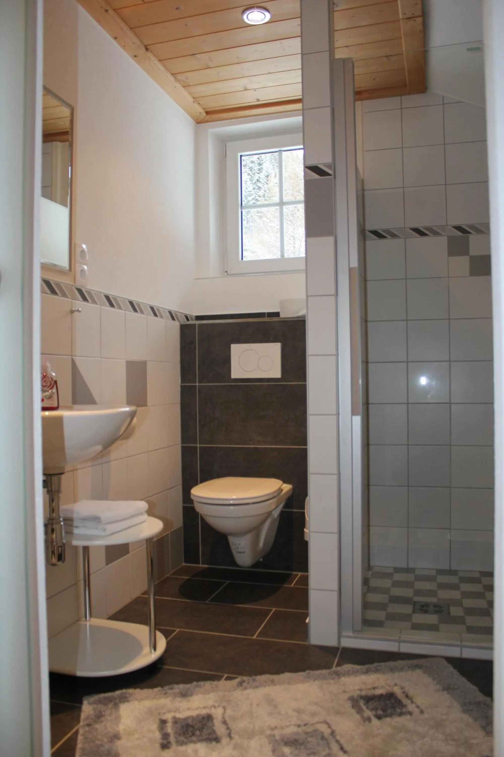 Bathroom in Familien & Wander-Pension Purkhardt
