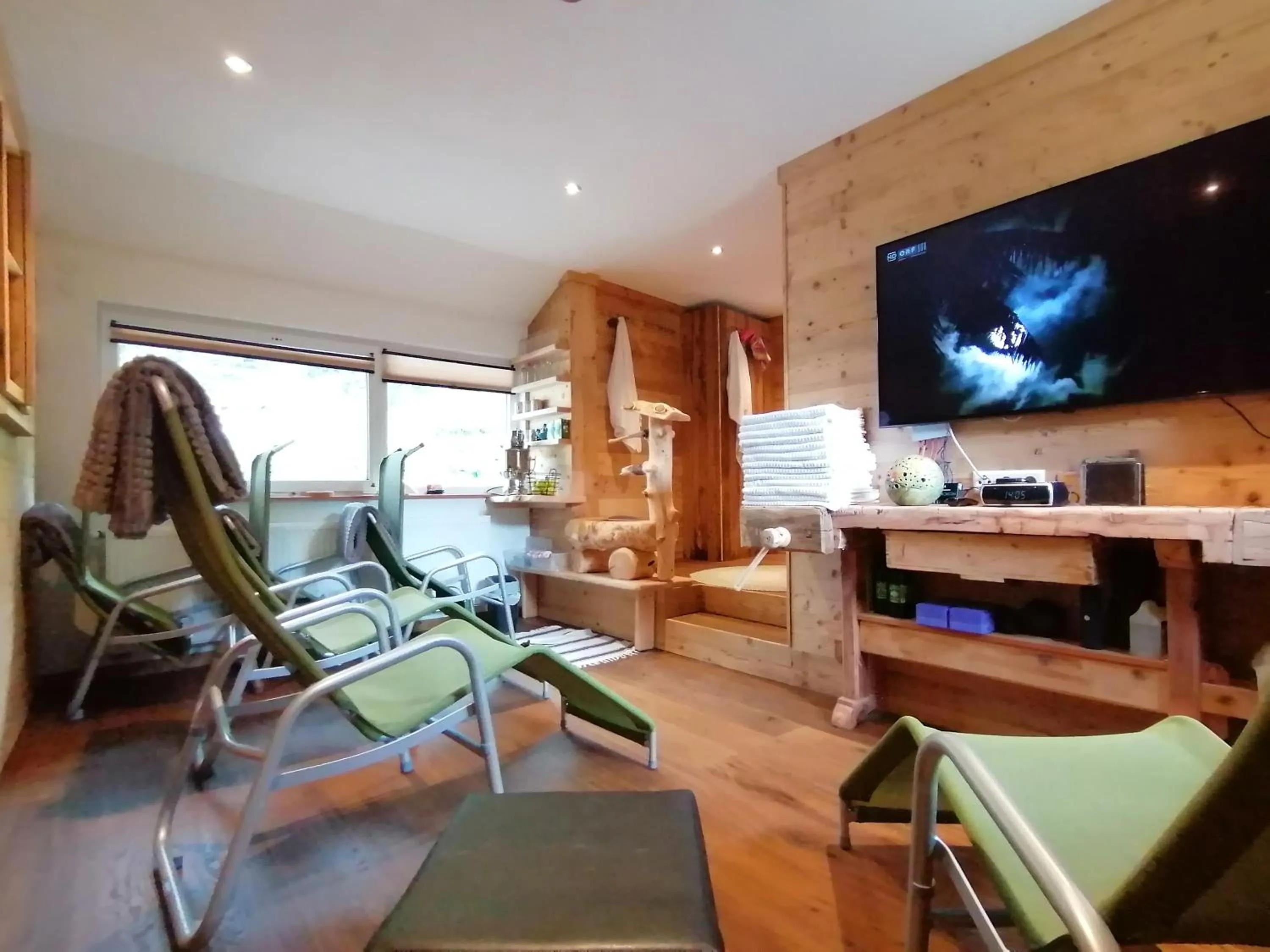 Sauna in Familien & Wander-Pension Purkhardt