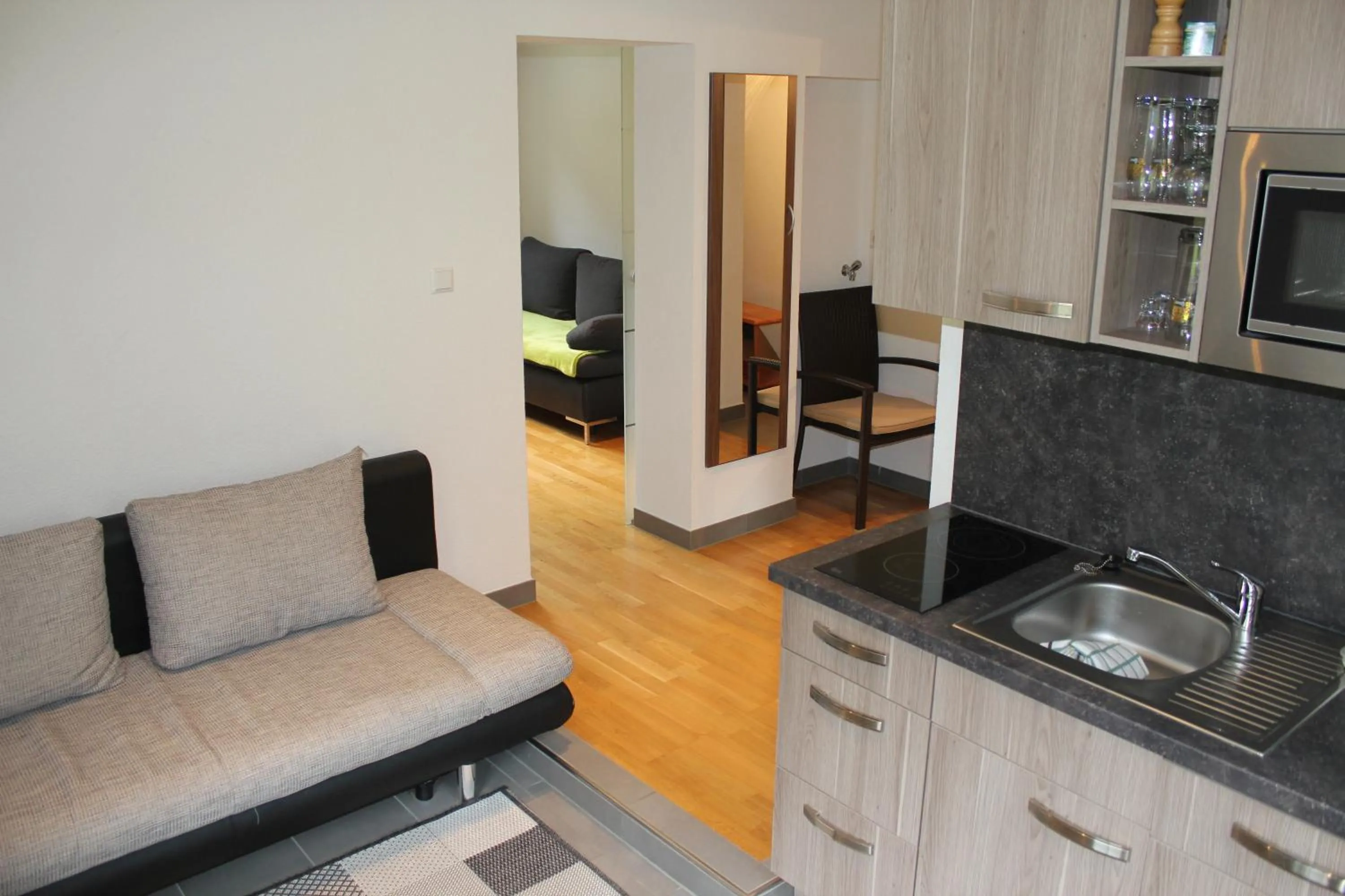 kitchen in Familien & Wander-Pension Purkhardt