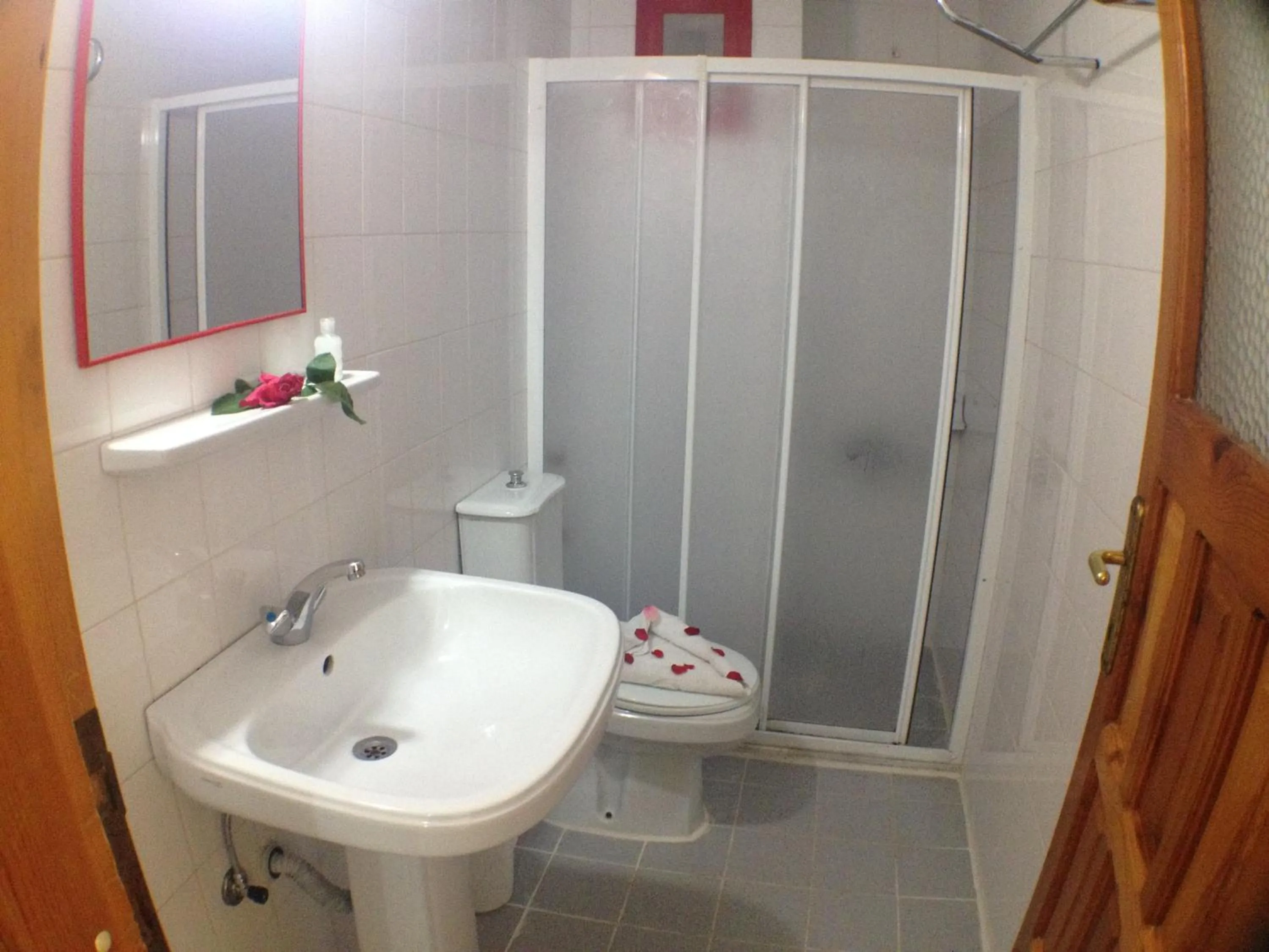 Shower in Semiz Apart Hotel