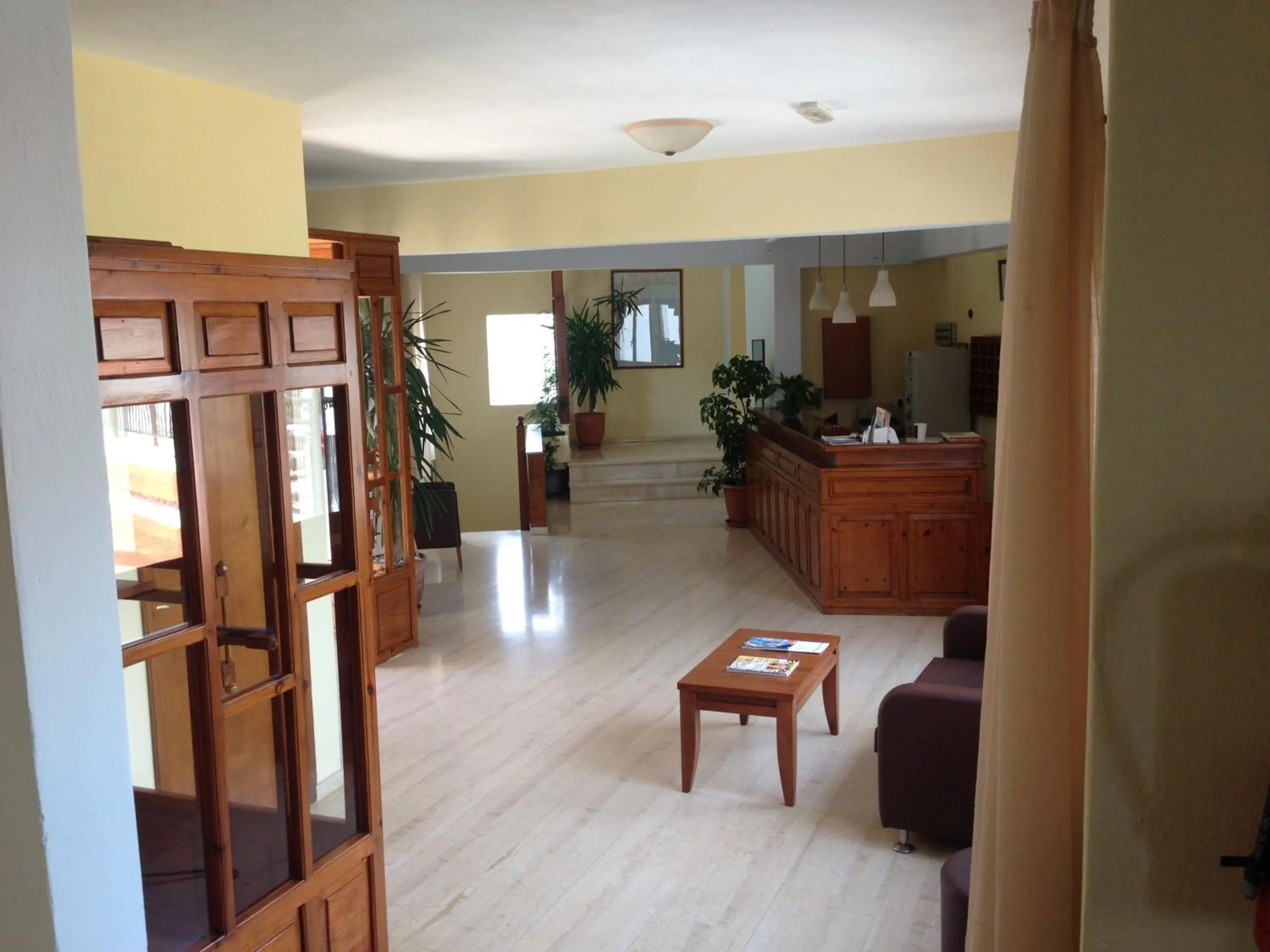 Living room in Vontzos Hotel