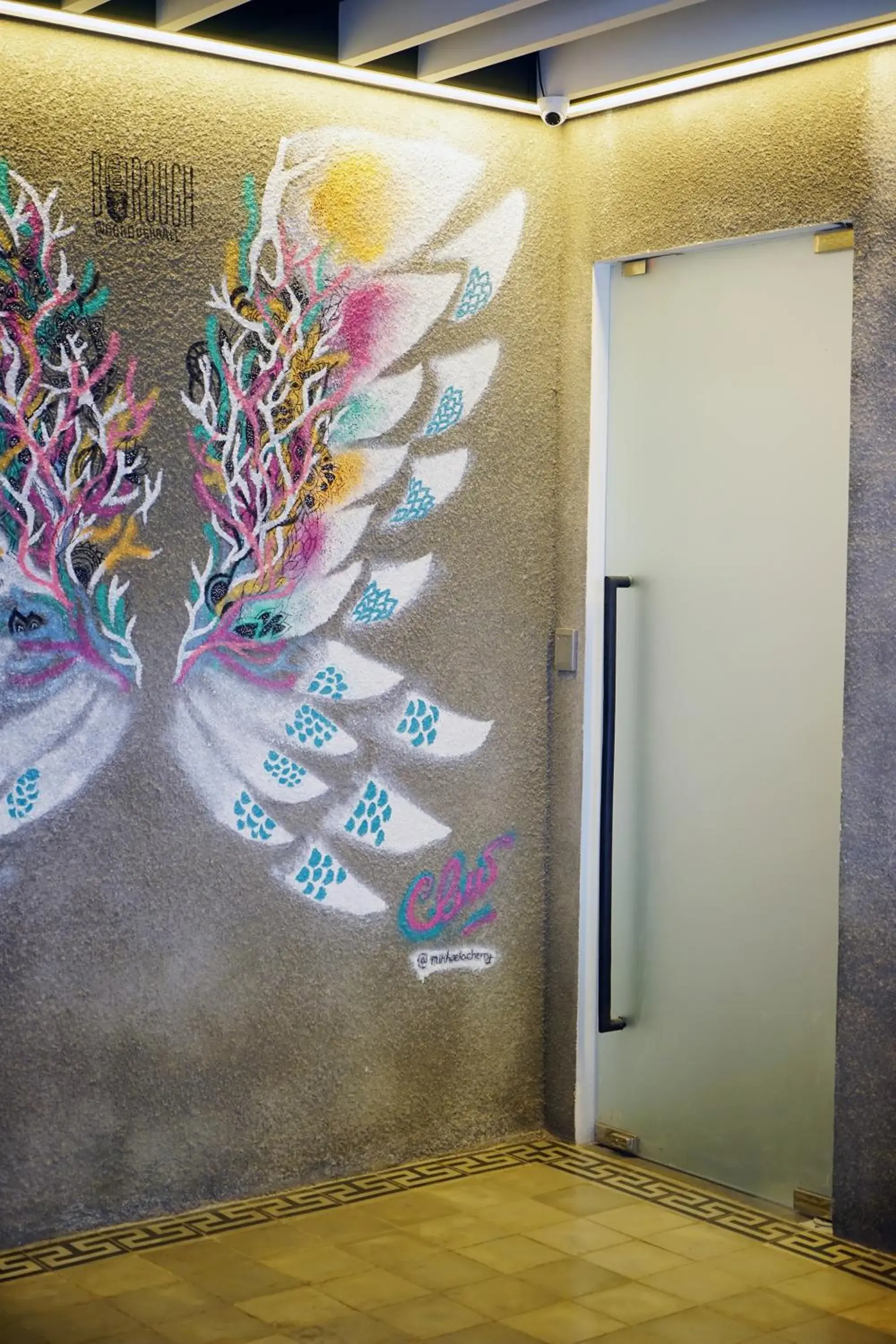 Lobby or reception in Borough Capsule Hostel Bali Lobby or reception in Borough Capsule Hostel Bali