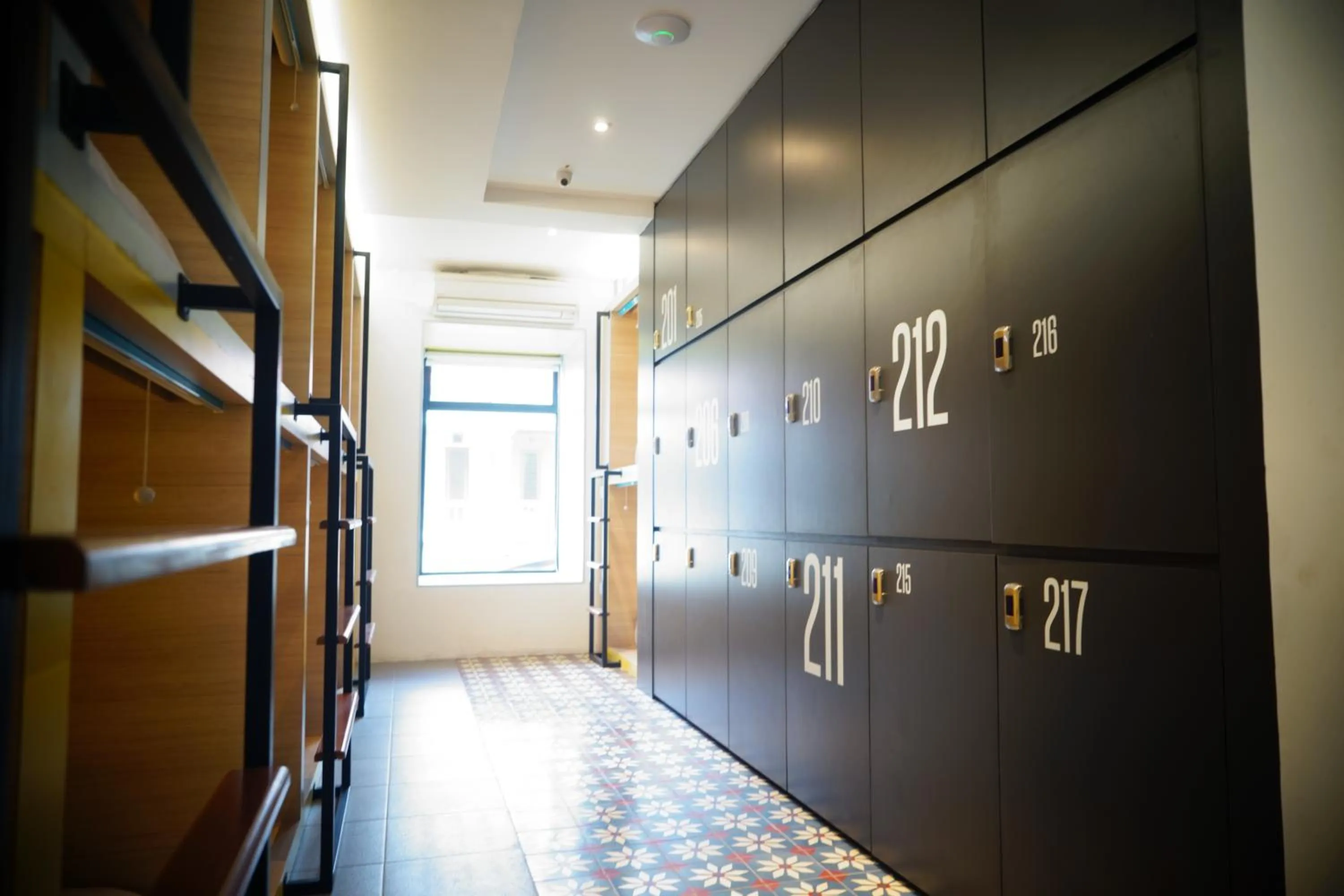 Bedroom in Borough Capsule Hostel Bali