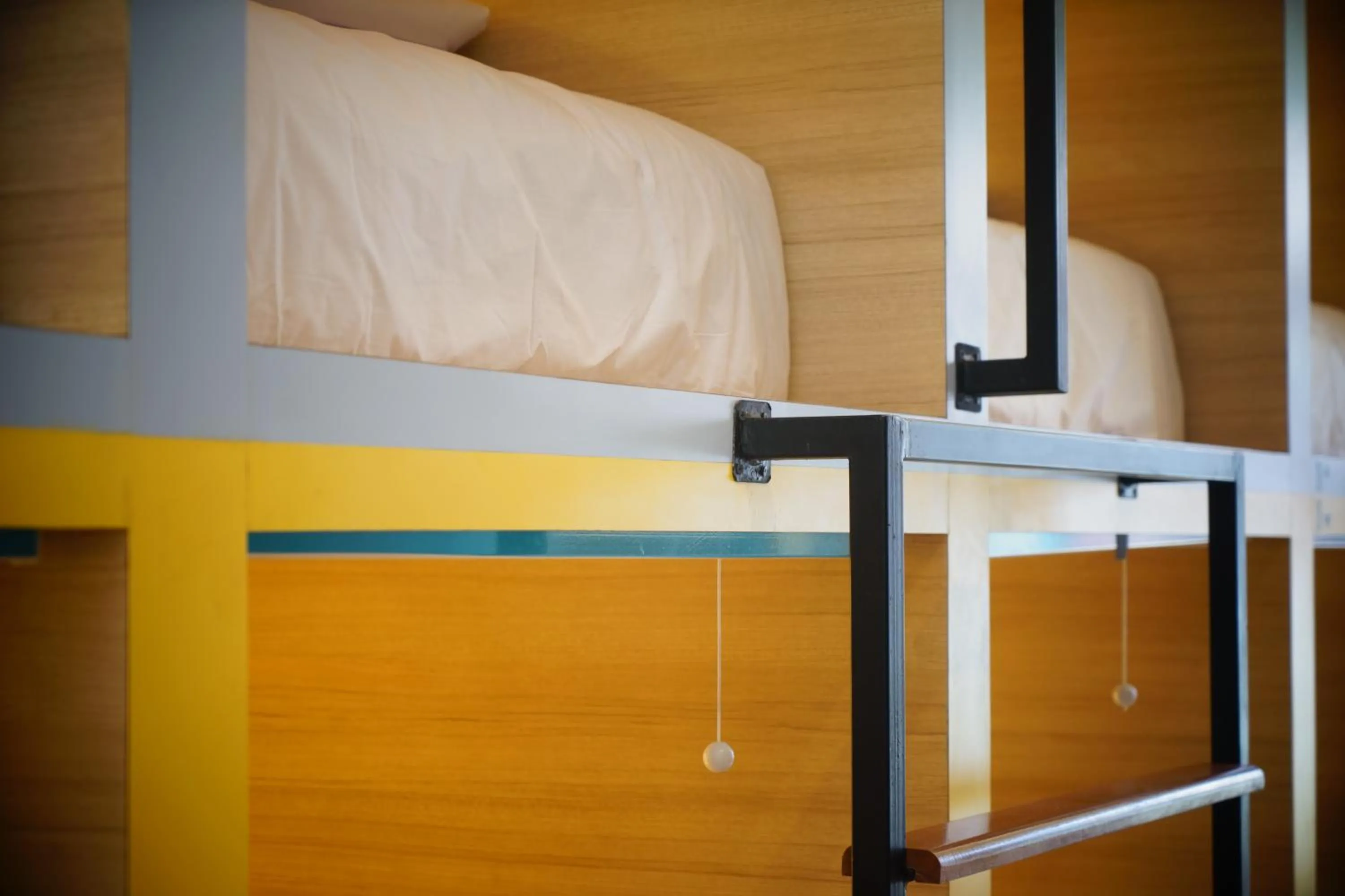 Bedroom, Bed in Borough Capsule Hostel Bali