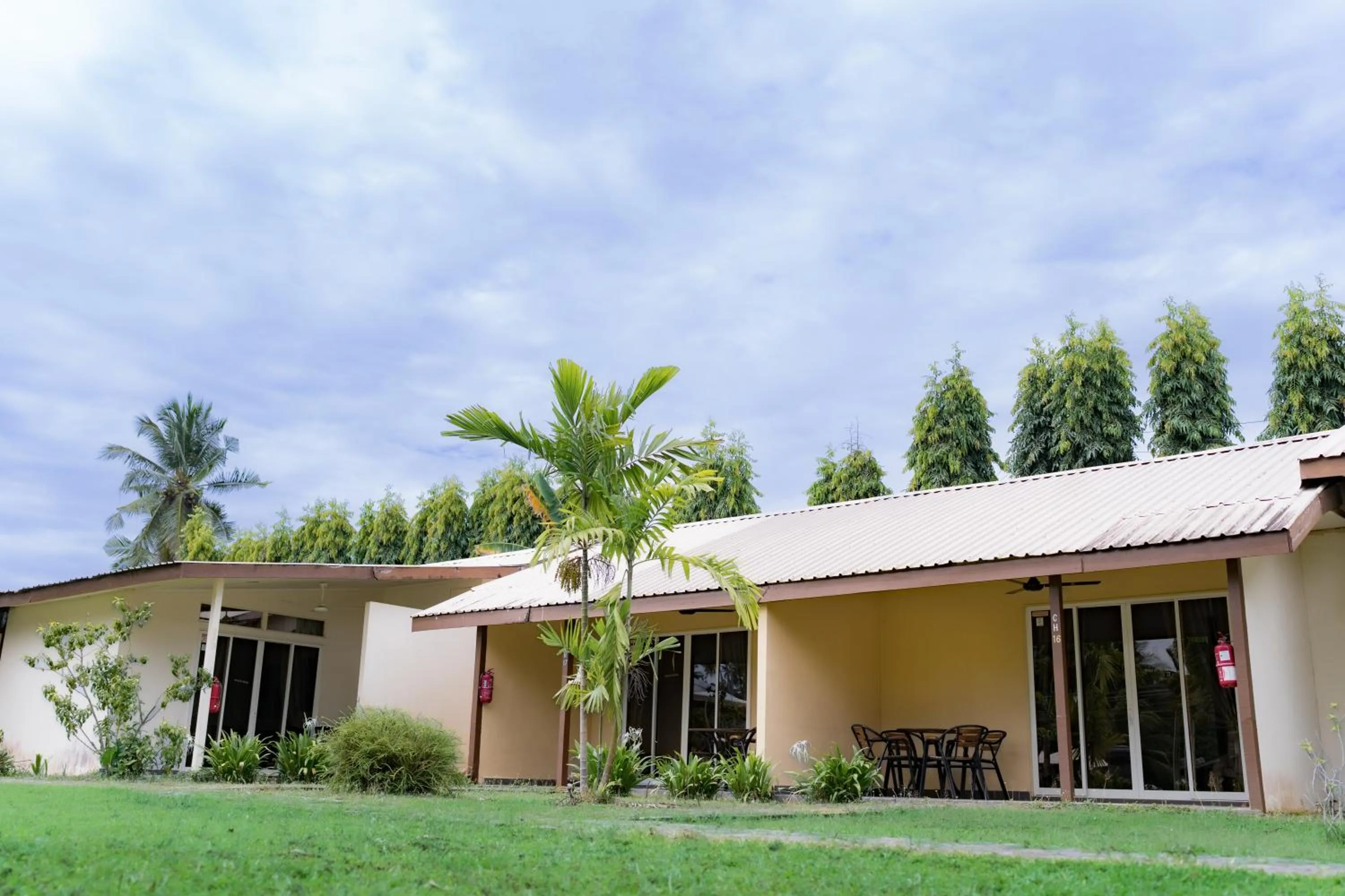 Garden in Langkah Syabas Beach Resort