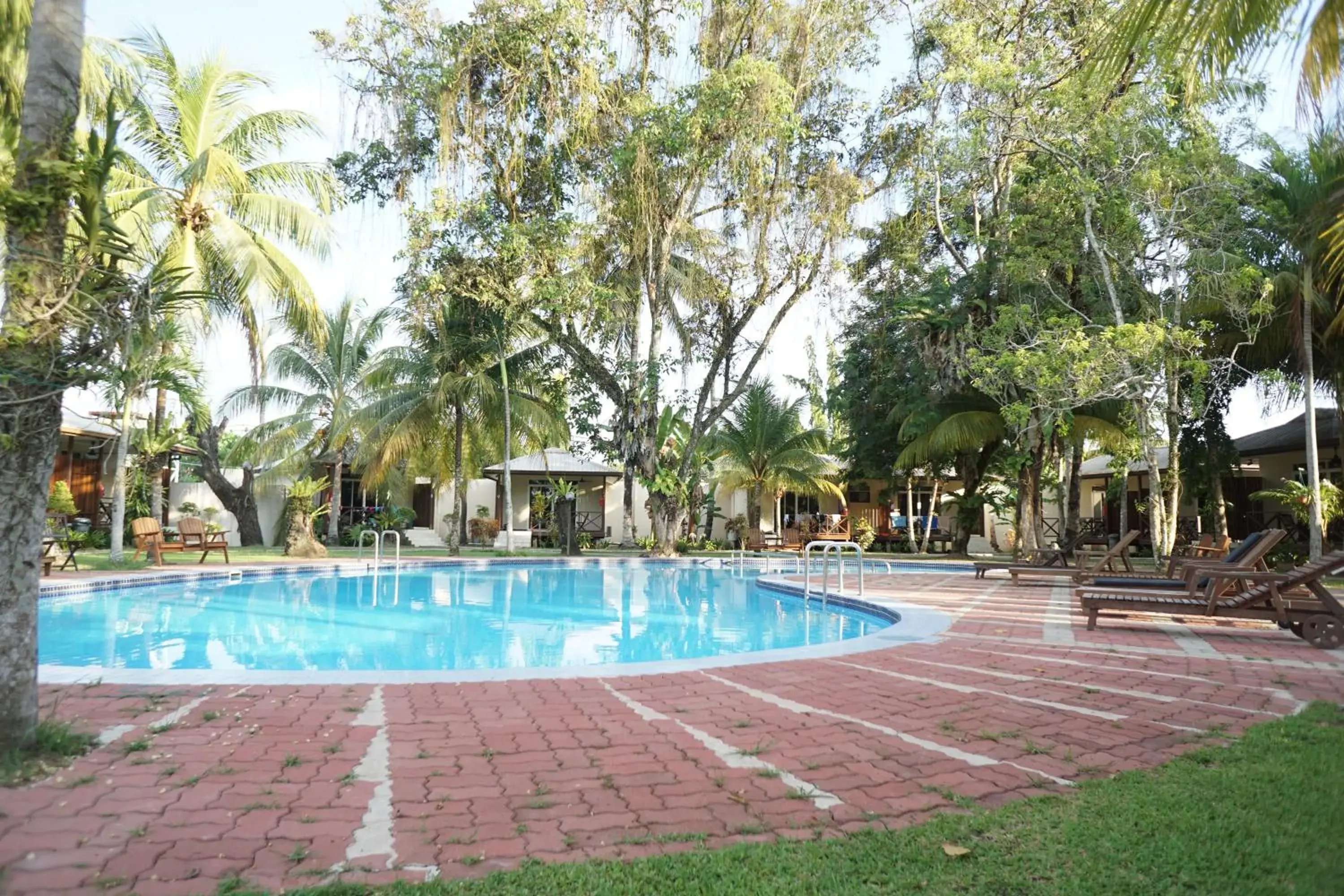 , Swimming Pool in Langkah Syabas Beach Resort