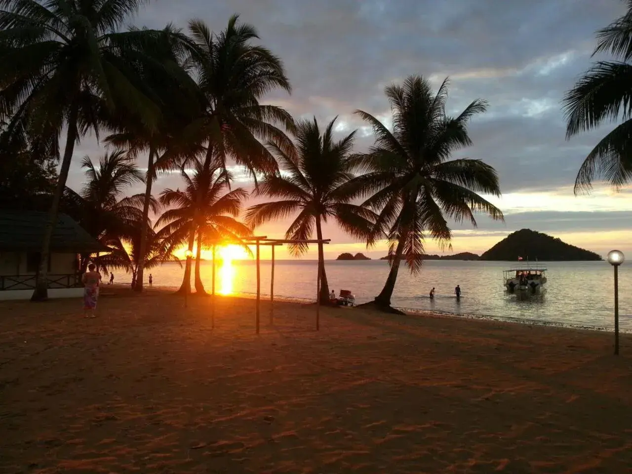 Beach in Langkah Syabas Beach Resort