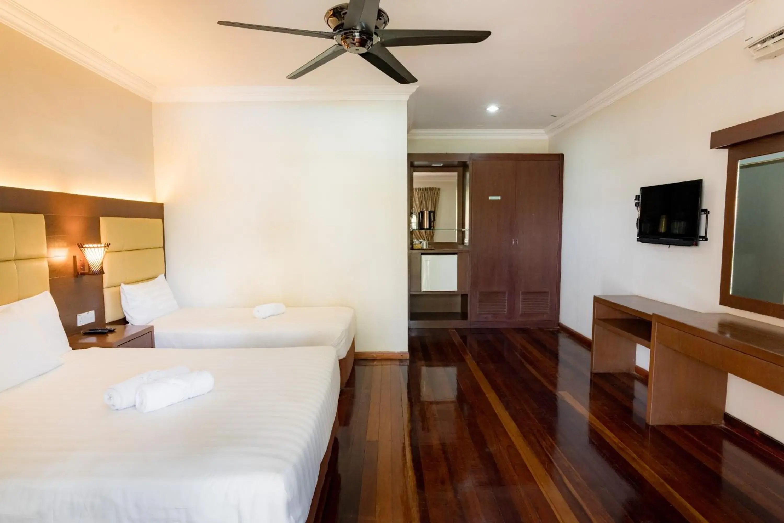 Photo of the whole room, Bed in Langkah Syabas Beach Resort Photo of the whole room, Bed in Langkah Syabas Beach Resort