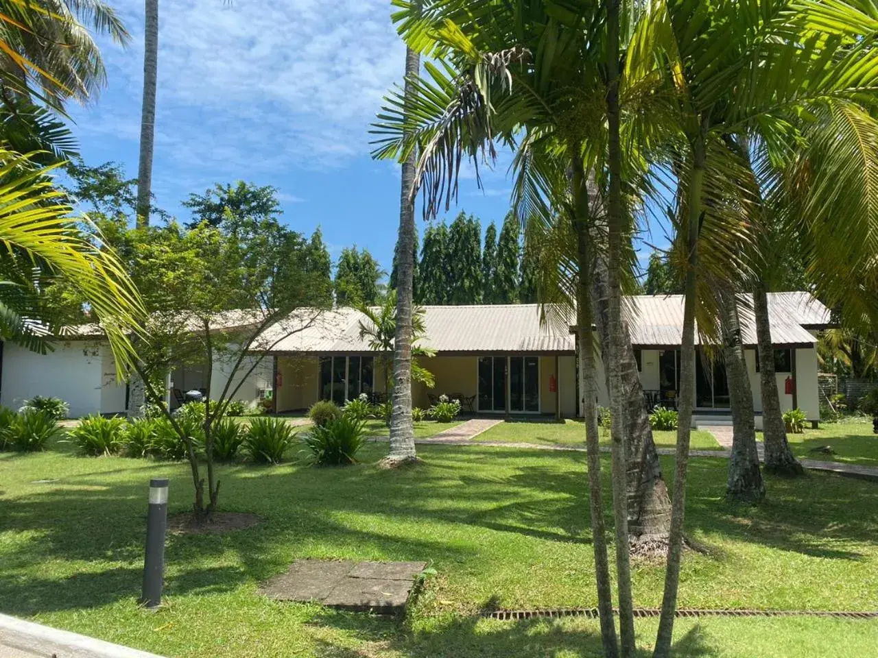 Garden, Property Building in Langkah Syabas Beach Resort