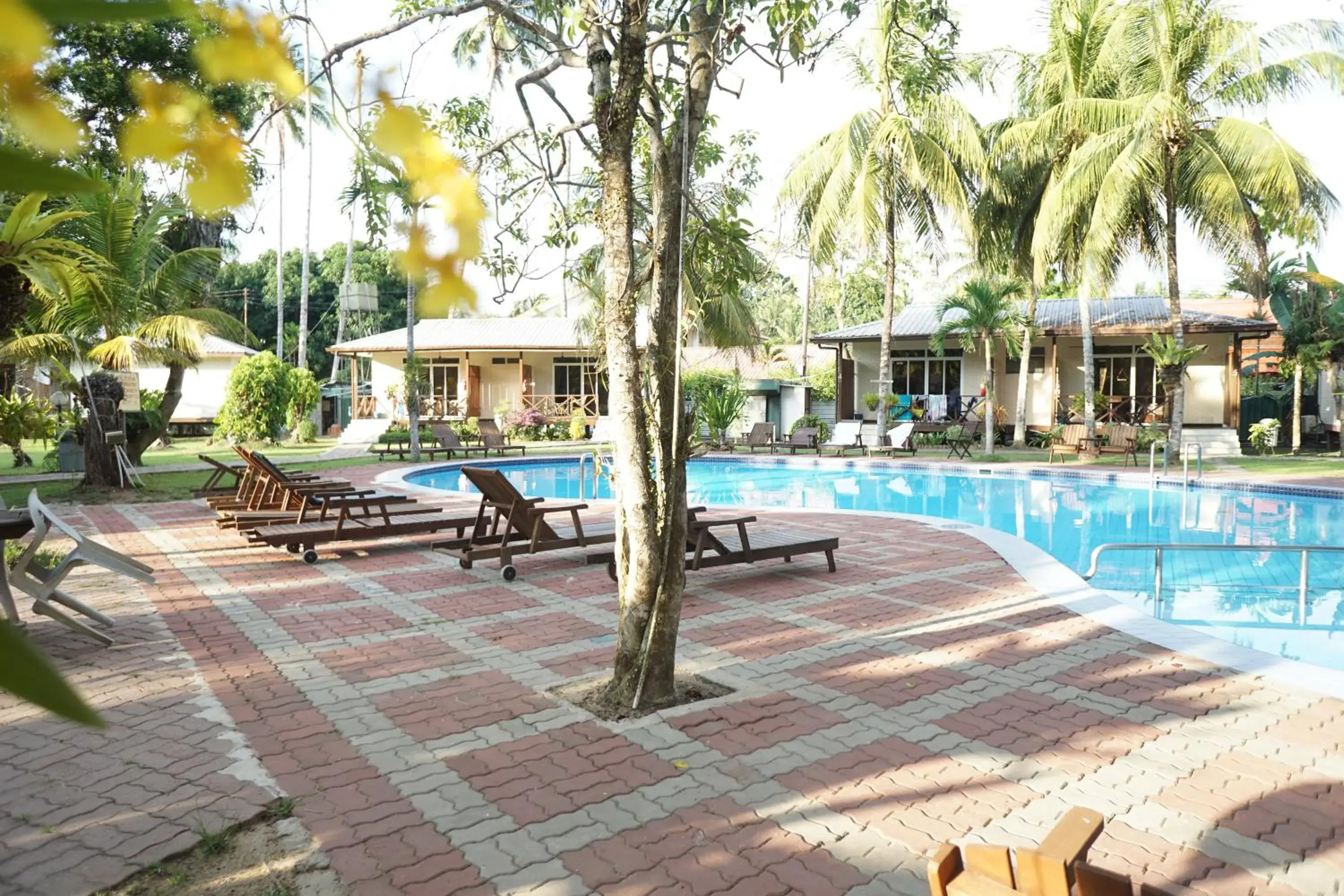 Swimming Pool in Langkah Syabas Beach Resort