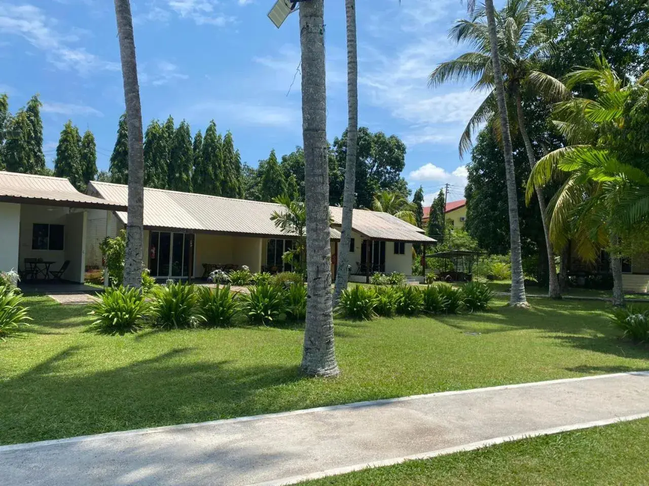 Garden, Property Building in Langkah Syabas Beach Resort