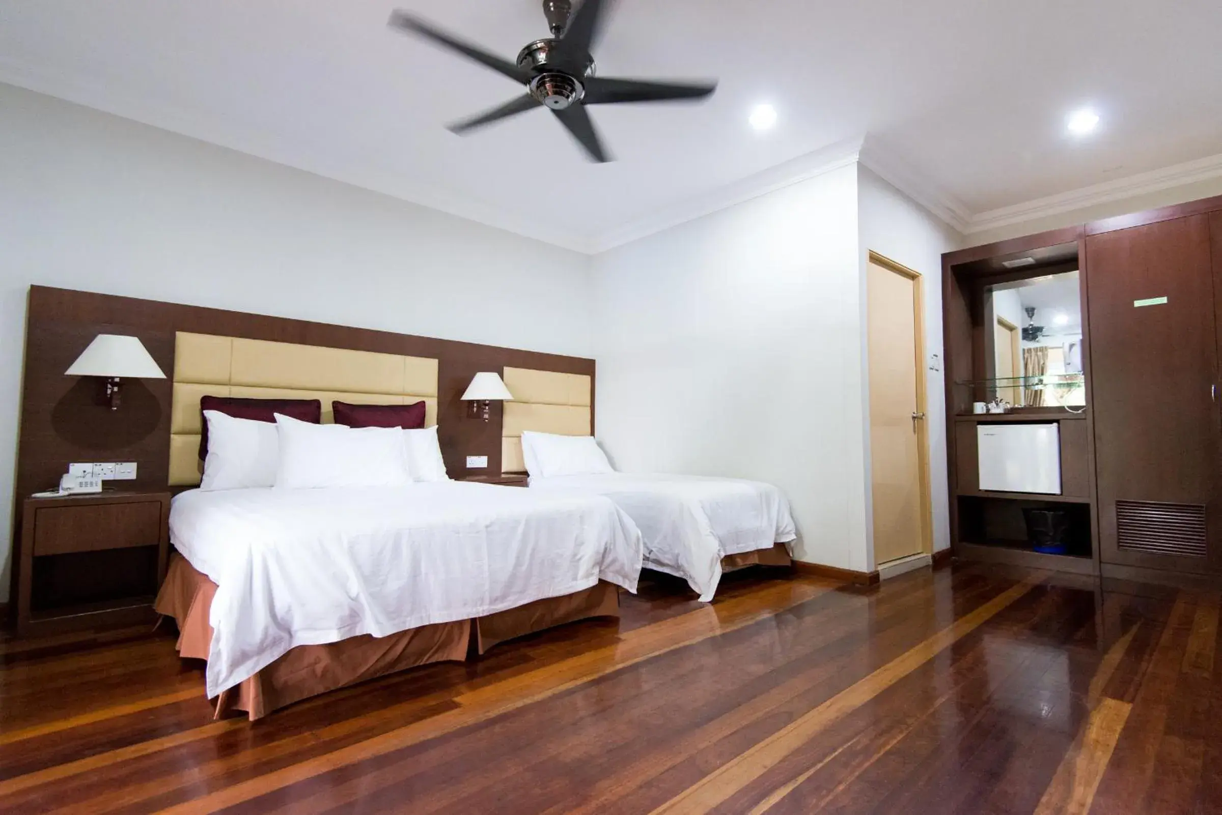 Photo of the whole room, Bed in Langkah Syabas Beach Resort