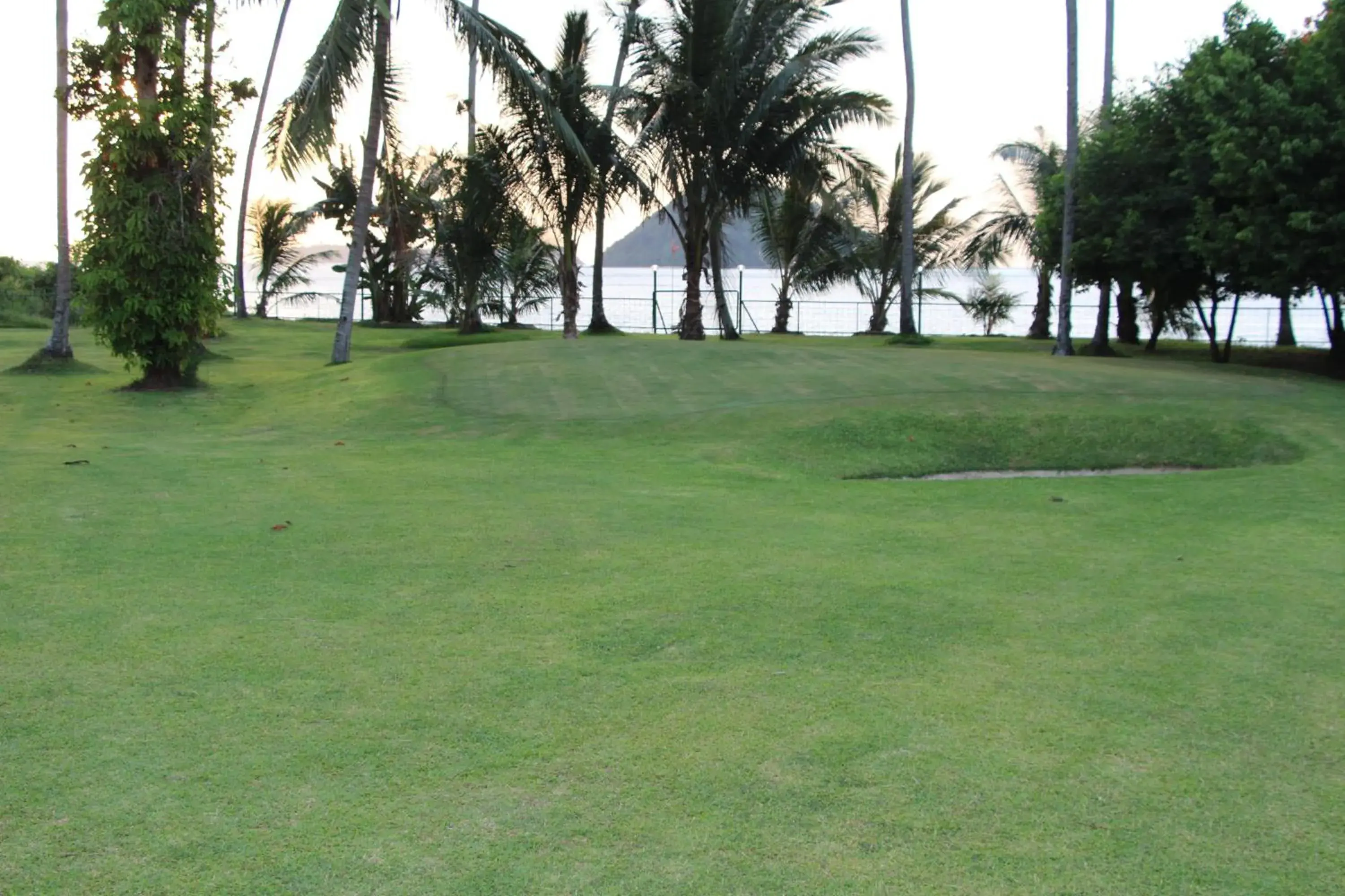 Garden in Langkah Syabas Beach Resort