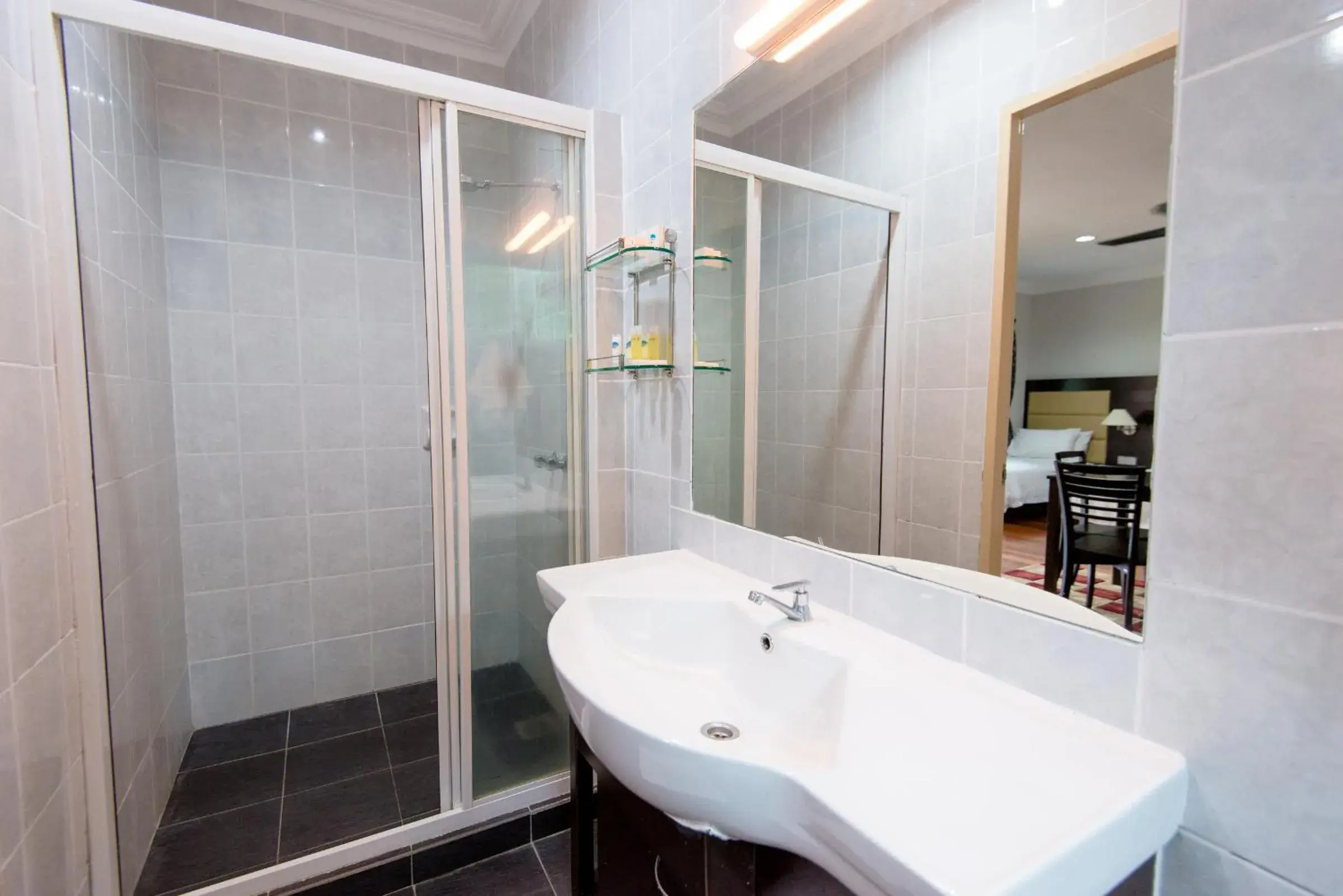 Shower, Bathroom in Langkah Syabas Beach Resort