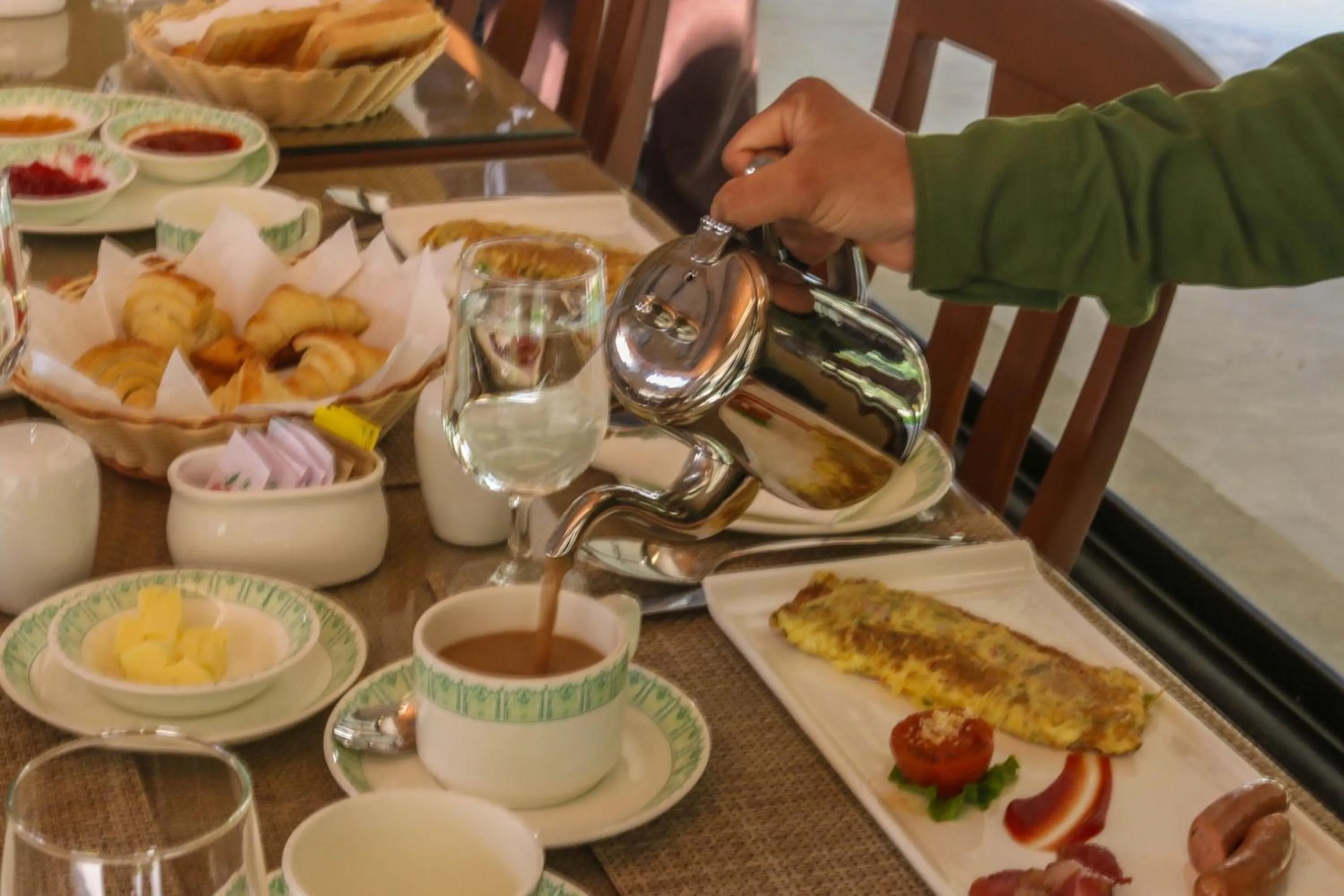 Food close-up in Jagatpur Lodge by Annapurna
