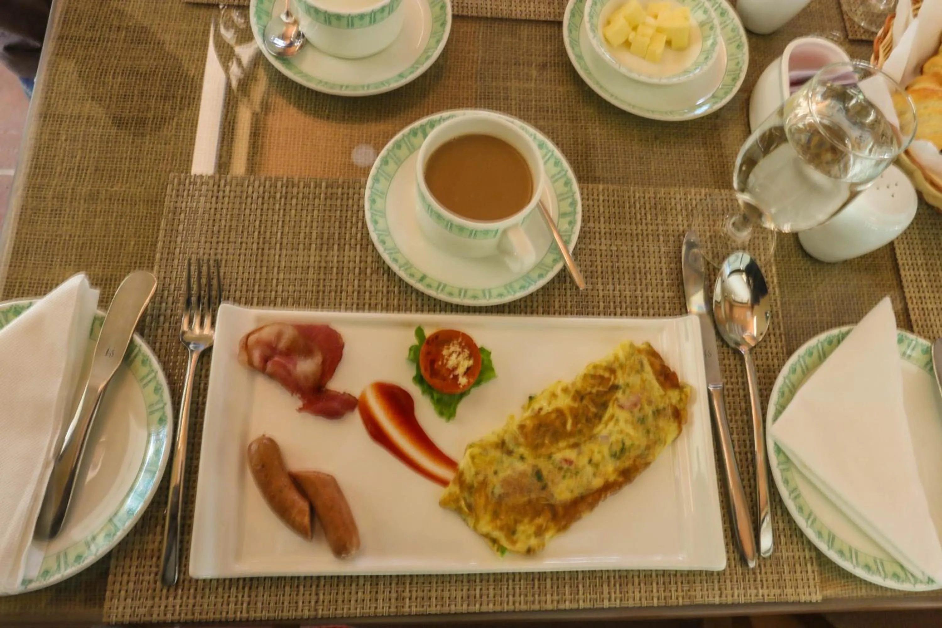 Breakfast in Jagatpur Lodge by Annapurna