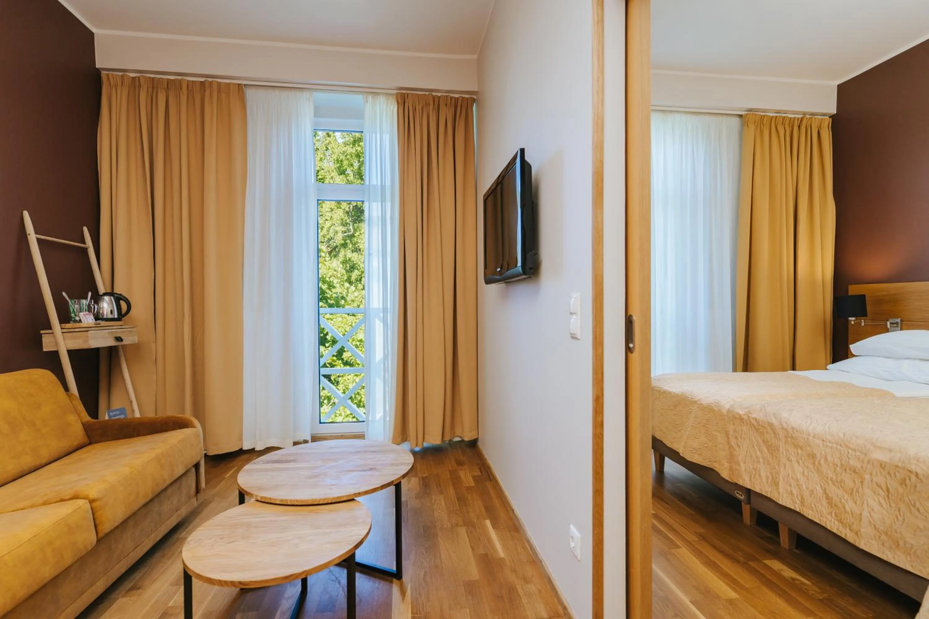 Bed in Hestia Hotel Haapsalu SPA