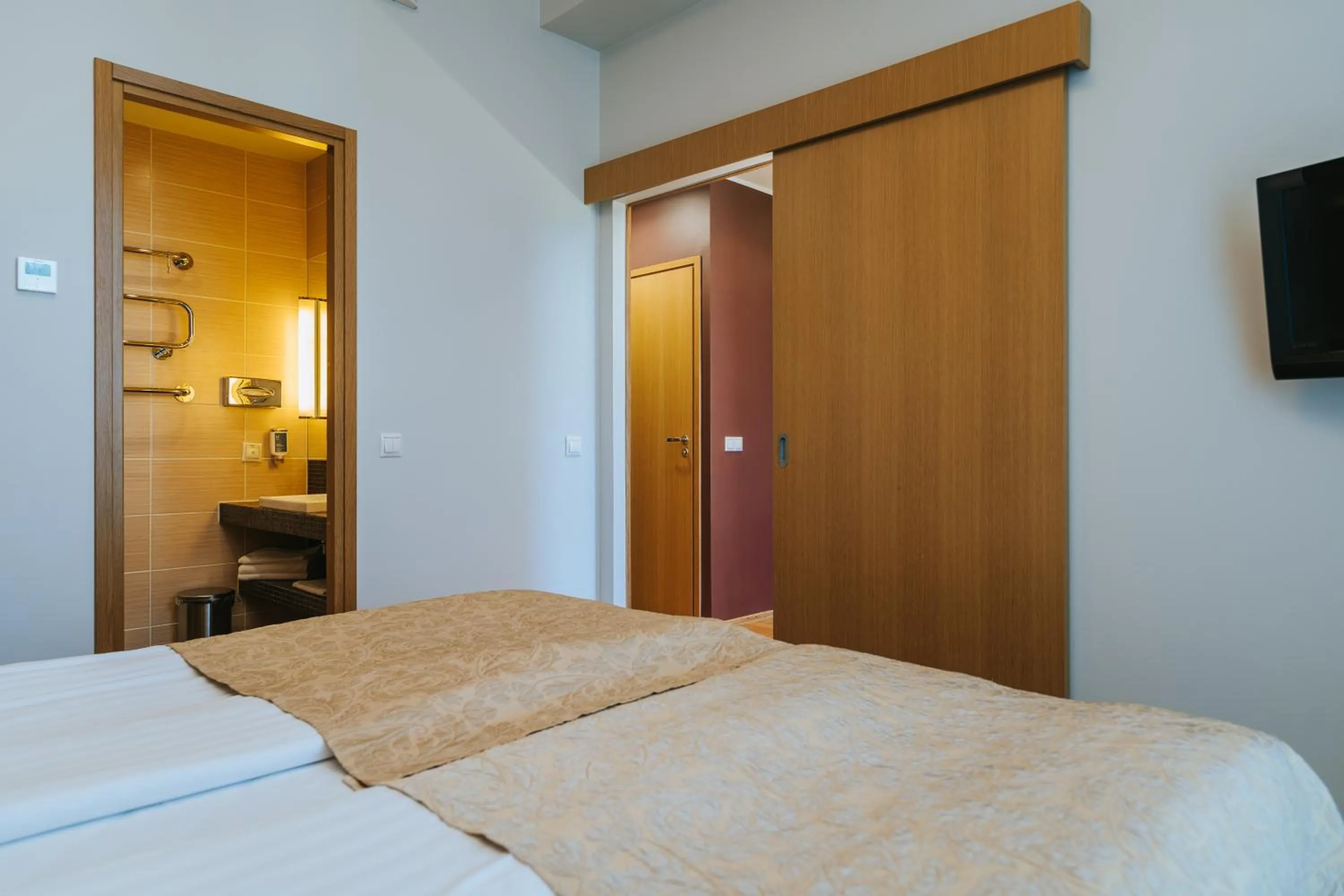 Bed in Hestia Hotel Haapsalu SPA