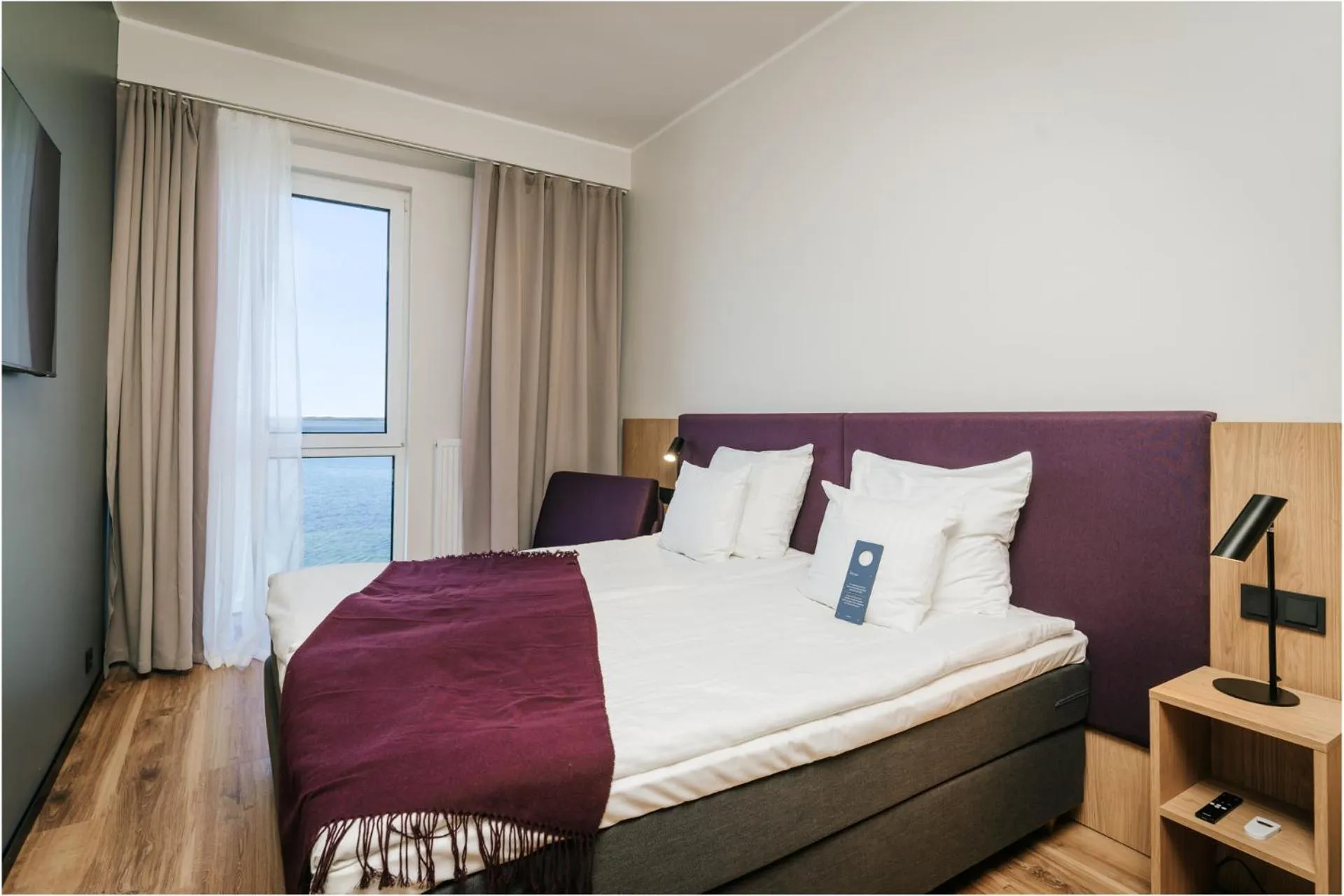 Bed in Hestia Hotel Haapsalu SPA