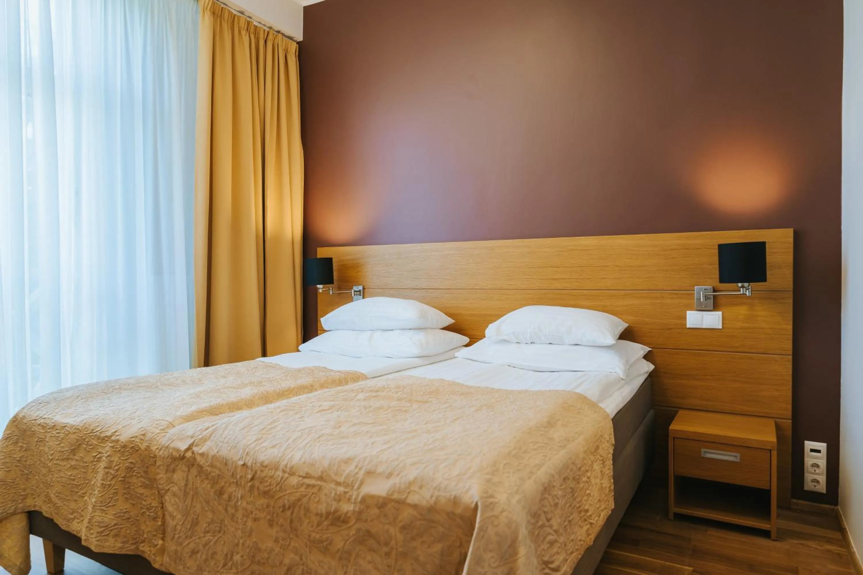 Bed in Hestia Hotel Haapsalu SPA