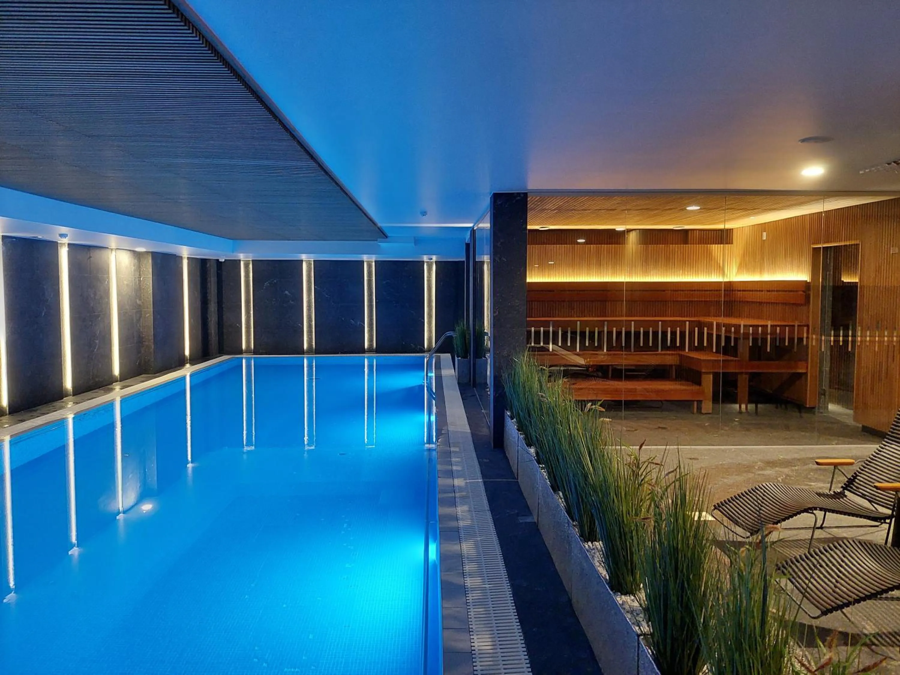 Swimming pool in Hestia Hotel Haapsalu SPA