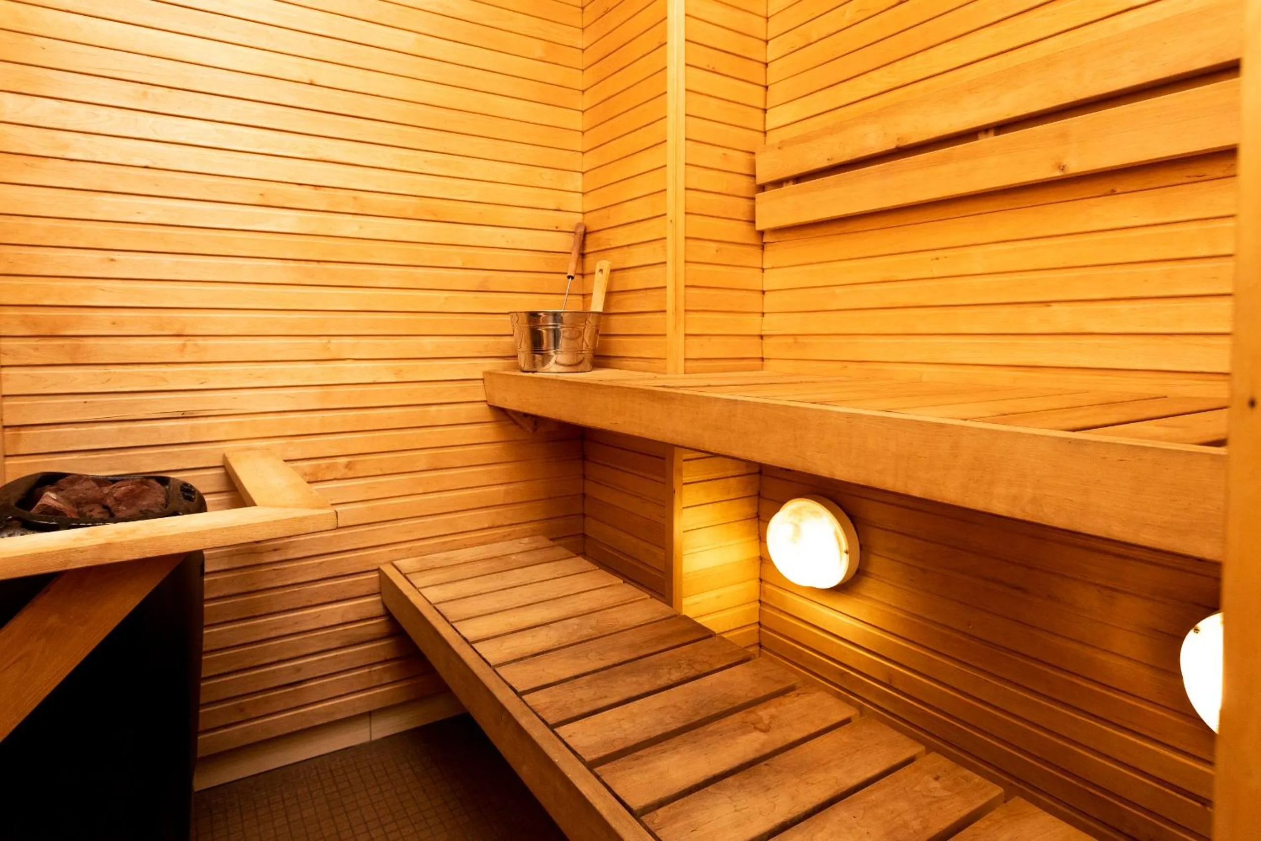 Sauna in Meri Seaside Hotel & SPA
