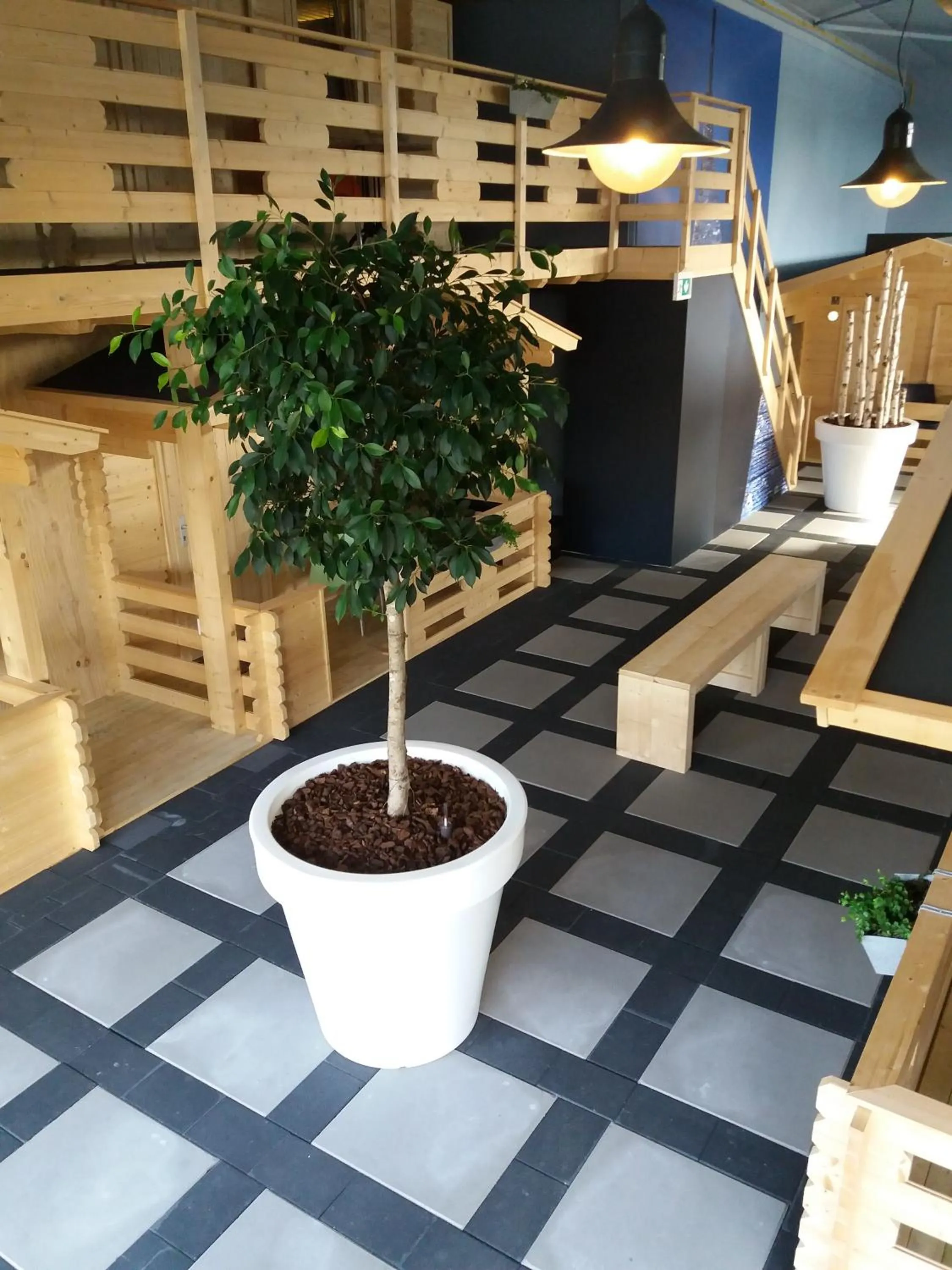 Property building in Lodgehotel de Lelie