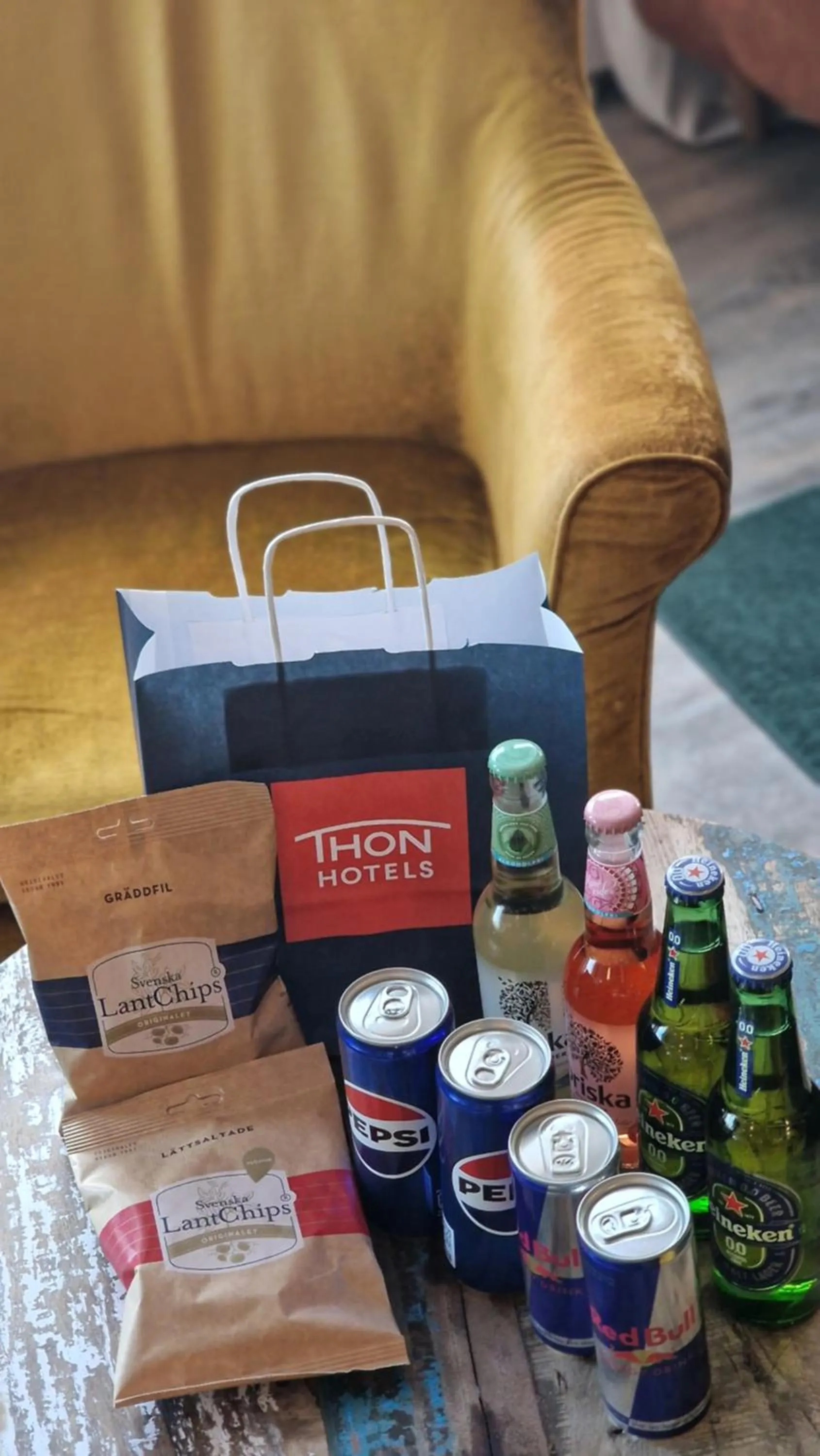 minibar in Thon Partner Hotel Kungsbron