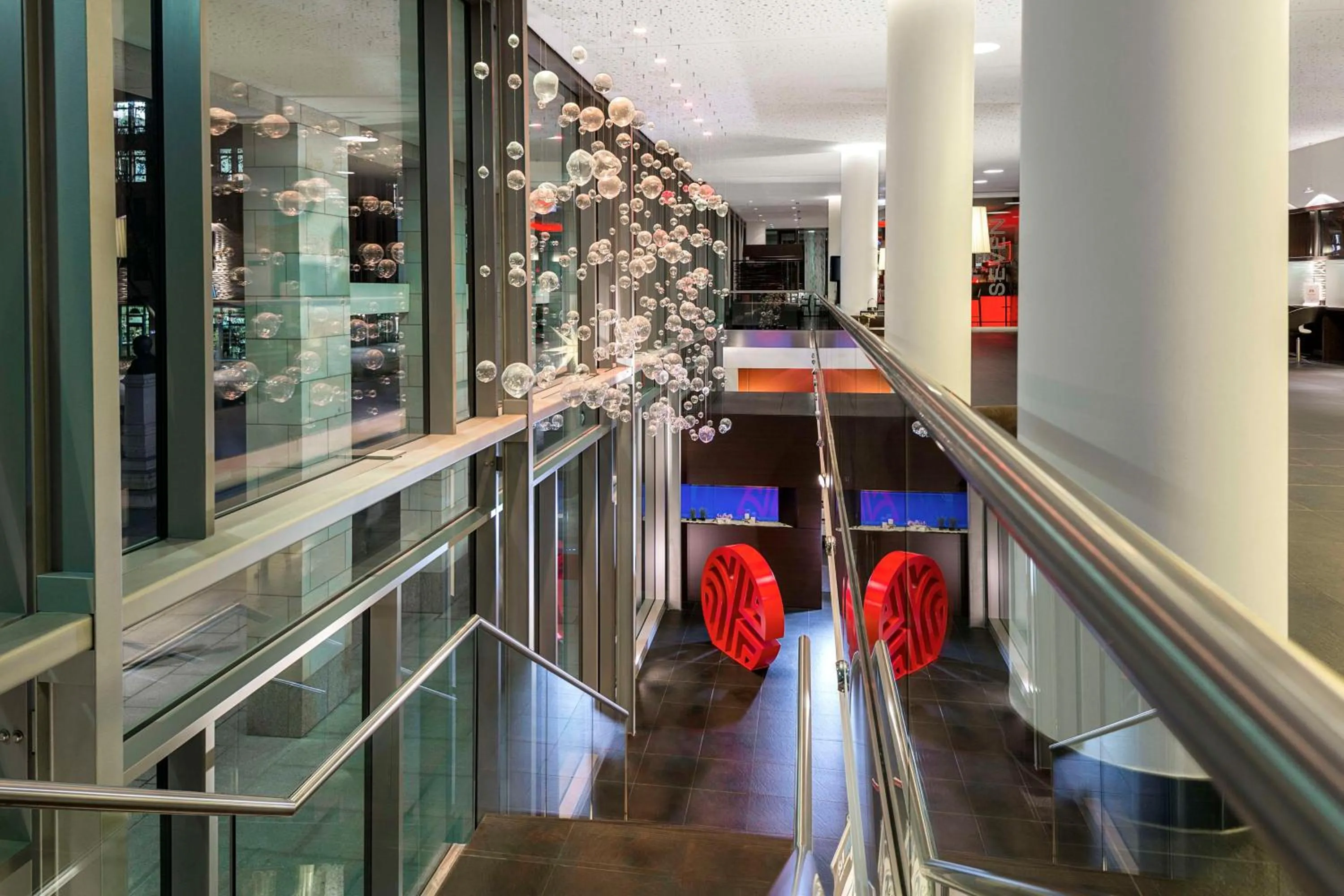 Lobby or reception in NH Collection Dresden Altmarkt