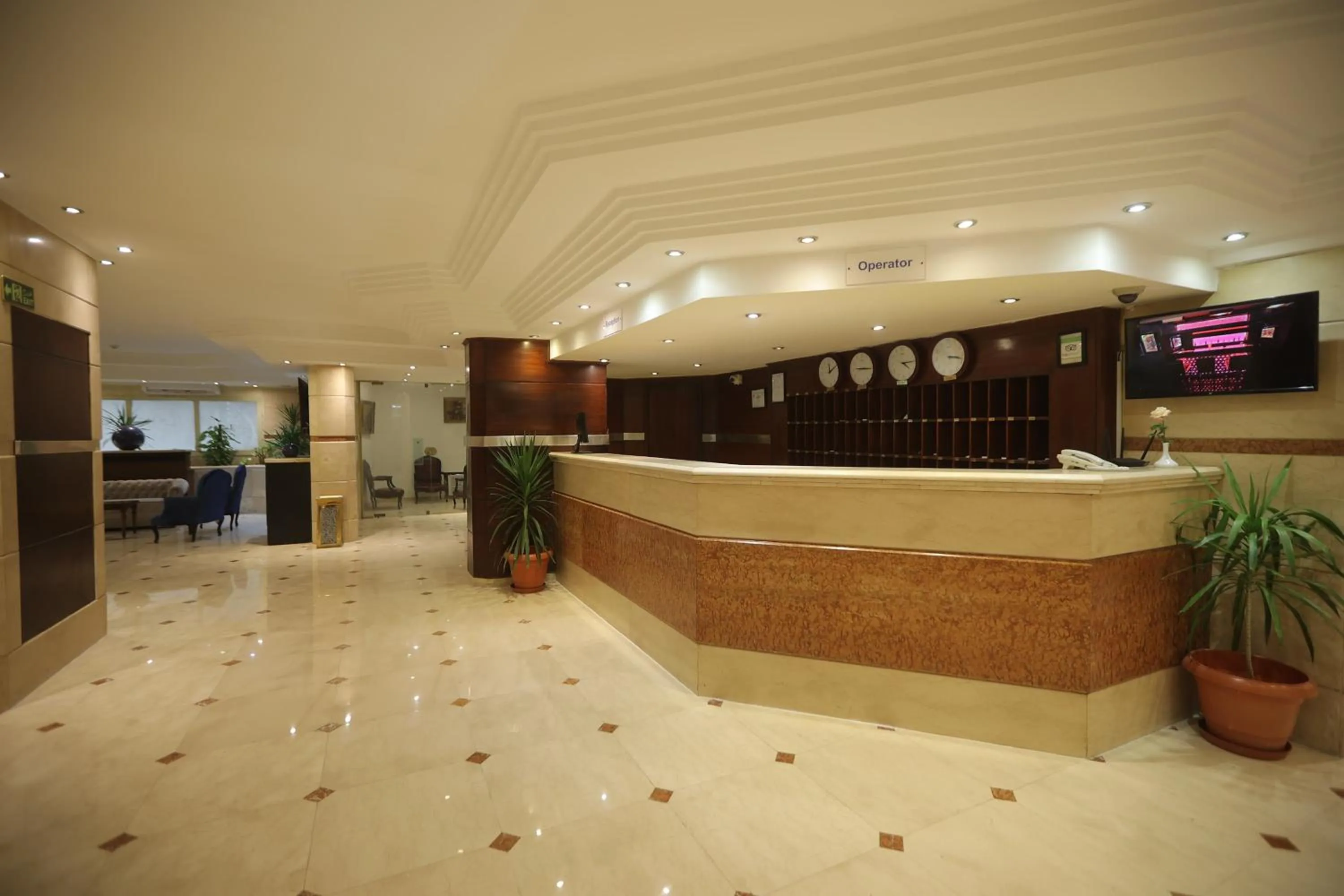 Lobby or reception in Aura Inn Hotel Cairo