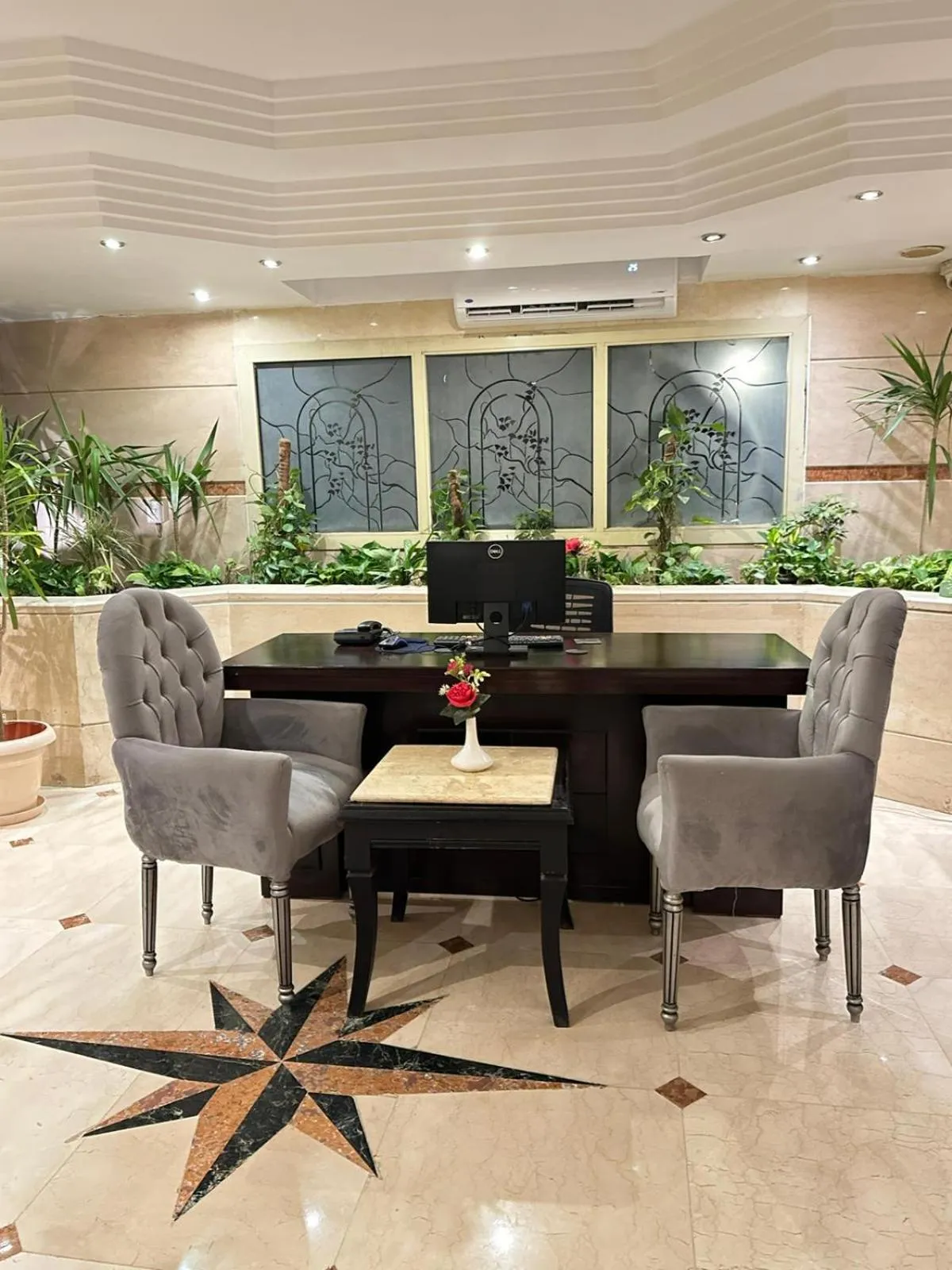Lobby or reception in Aura Inn Hotel Cairo