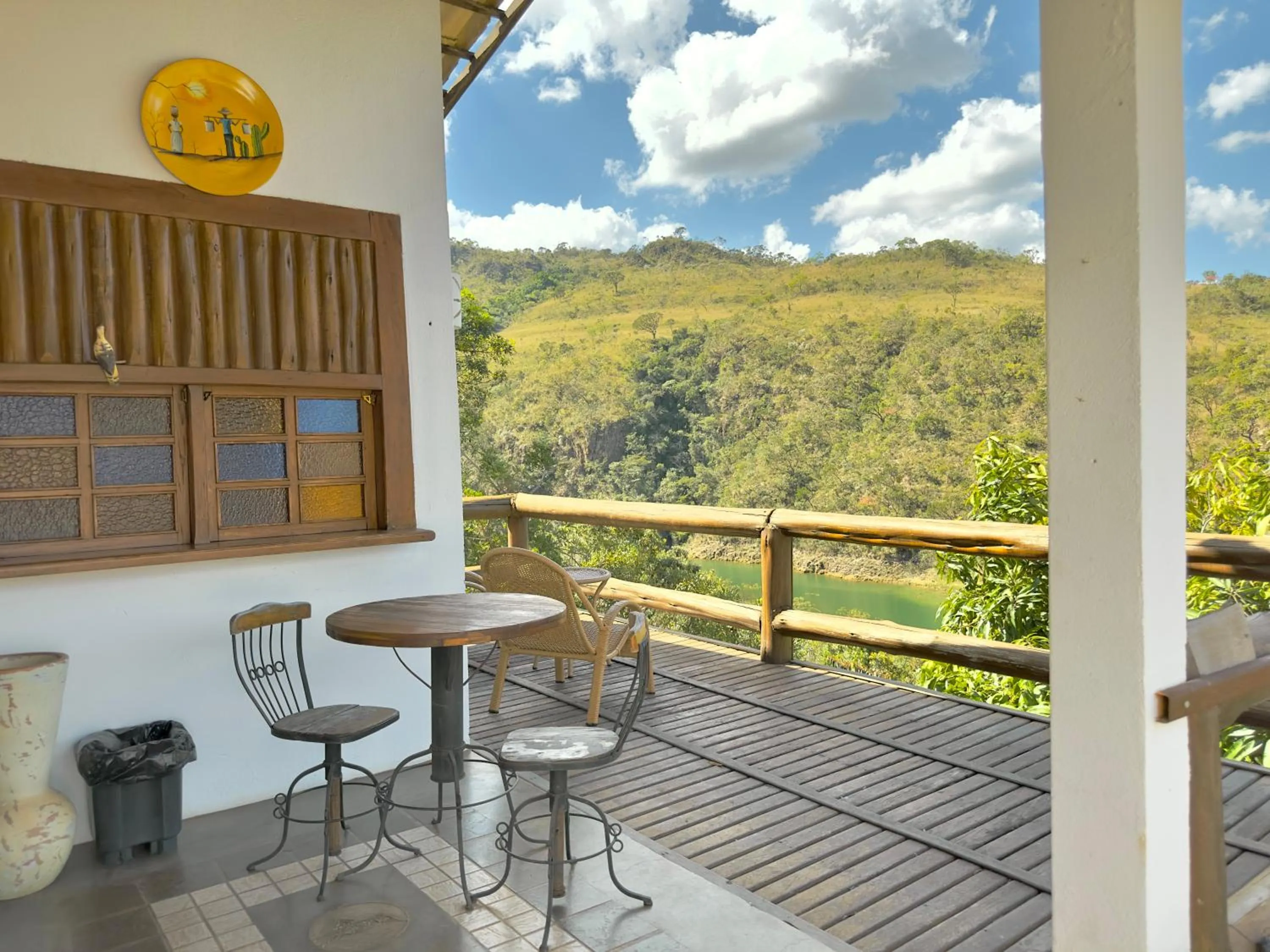 Balcony/Terrace in Pousada Fecho da Serra