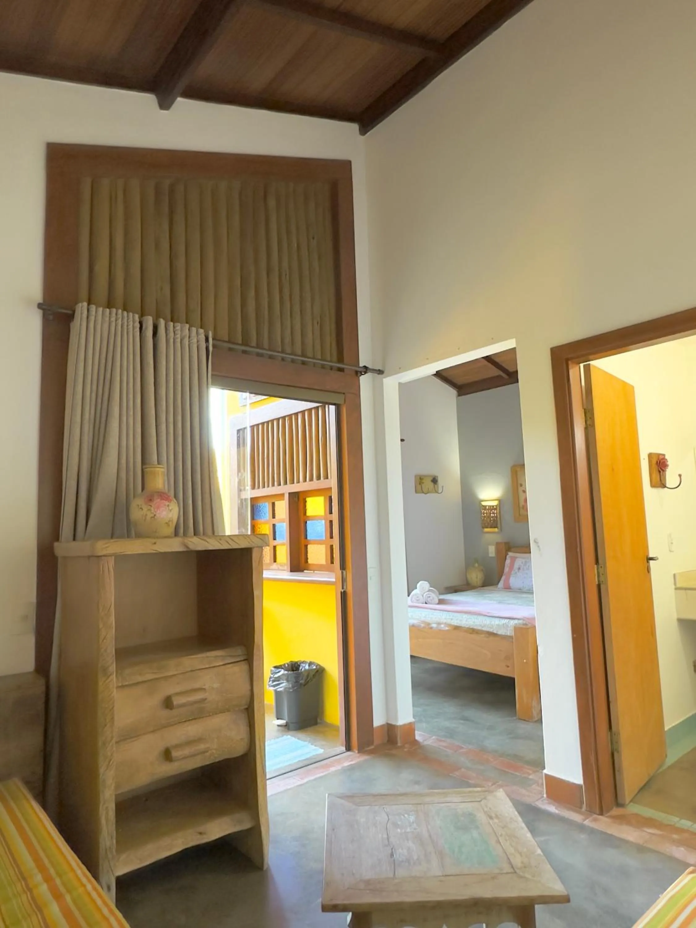 Bed in Pousada Fecho da Serra