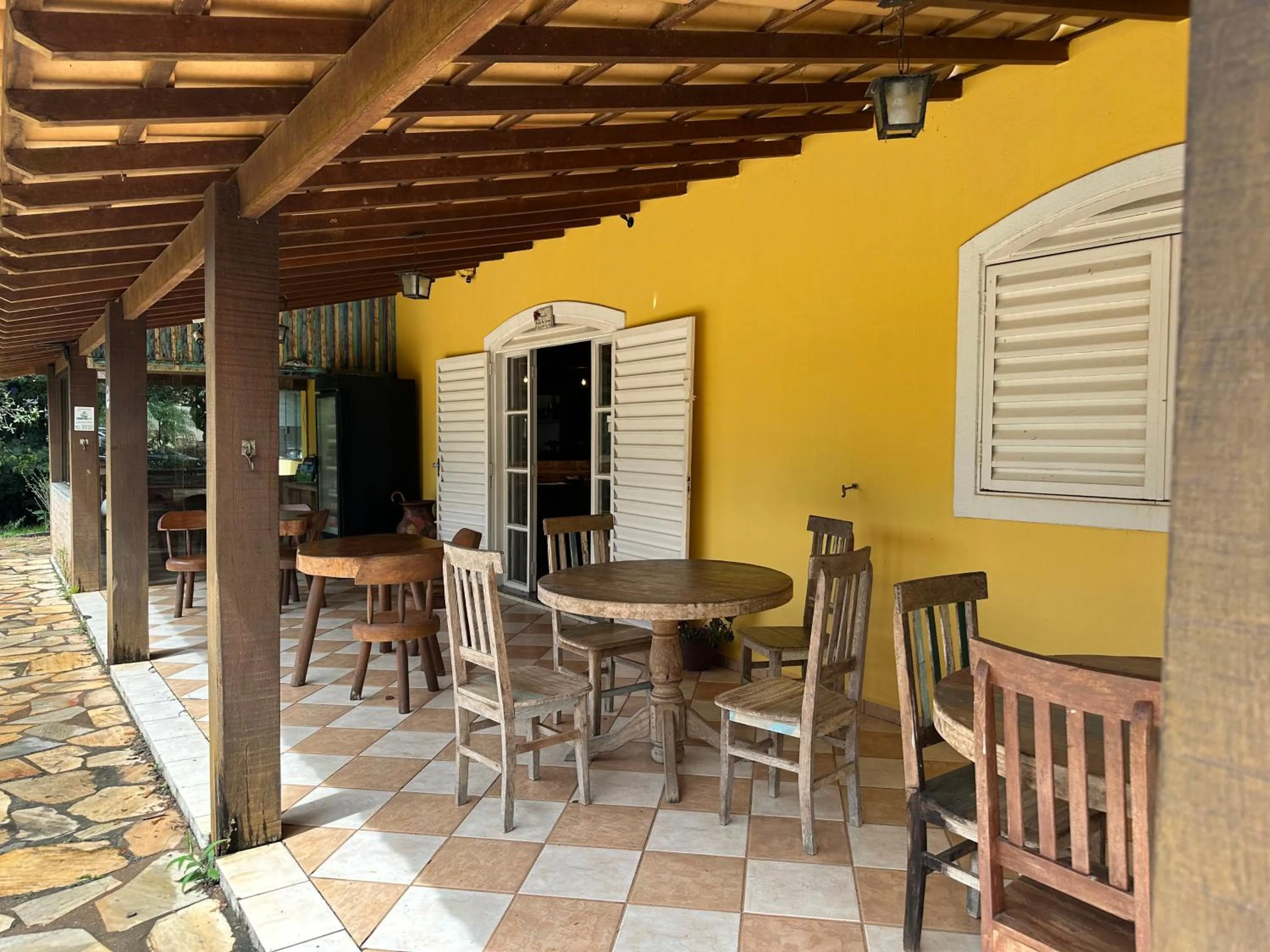 Patio in Pousada Fecho da Serra