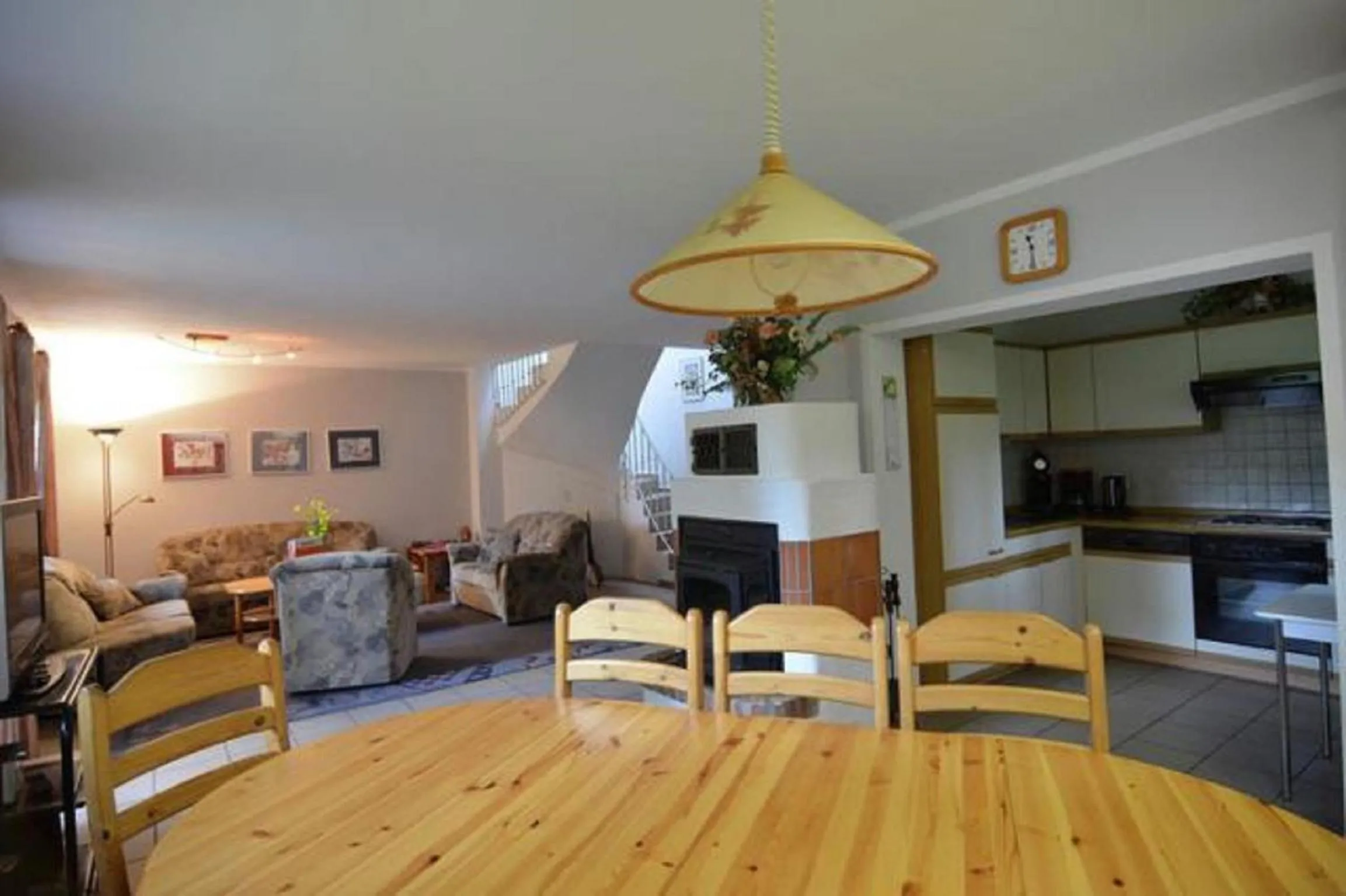 Kitchen or kitchenette in Ferienhäuser "In der Waldperle"