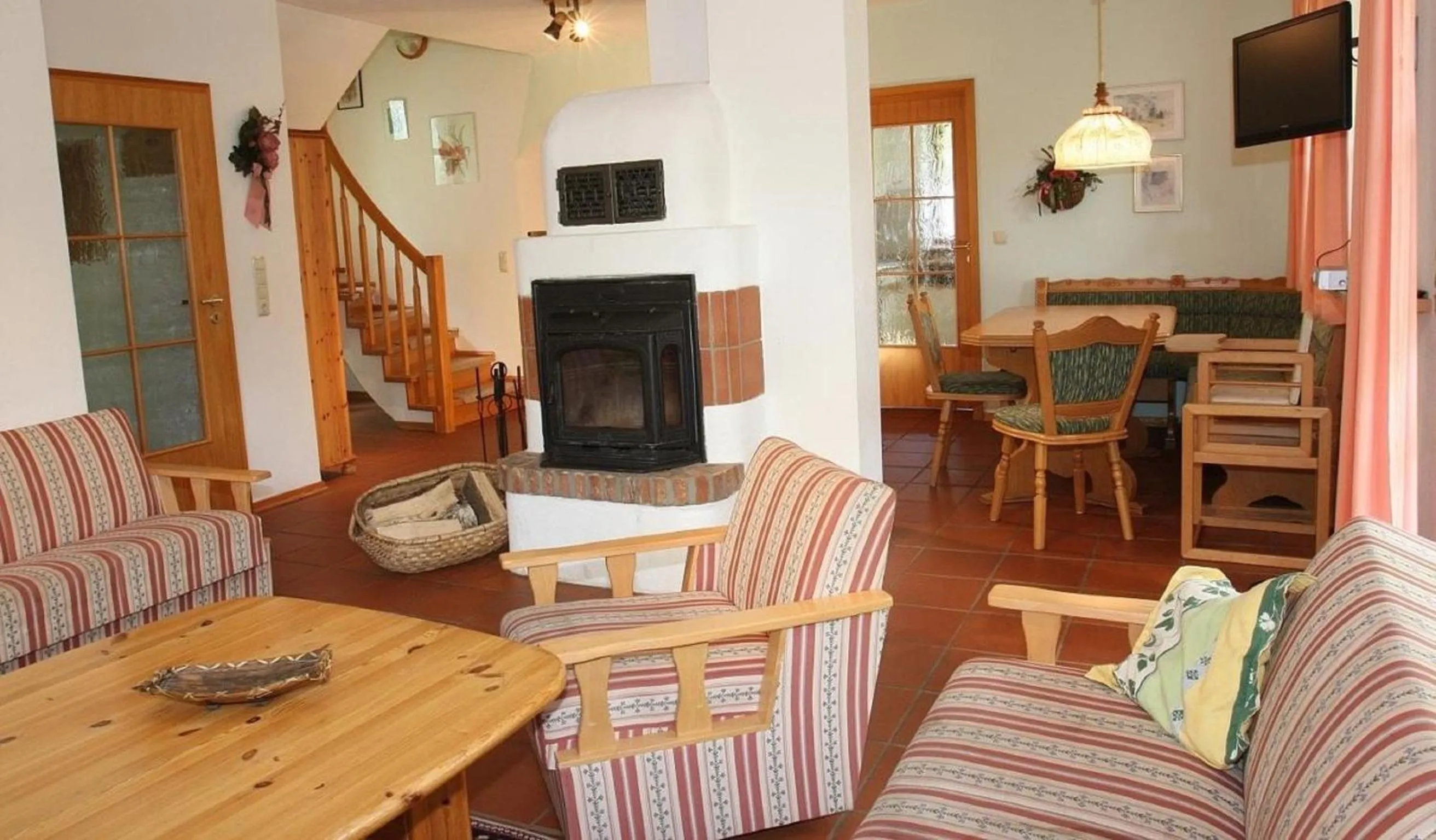 Living room in Ferienhäuser "In der Waldperle"