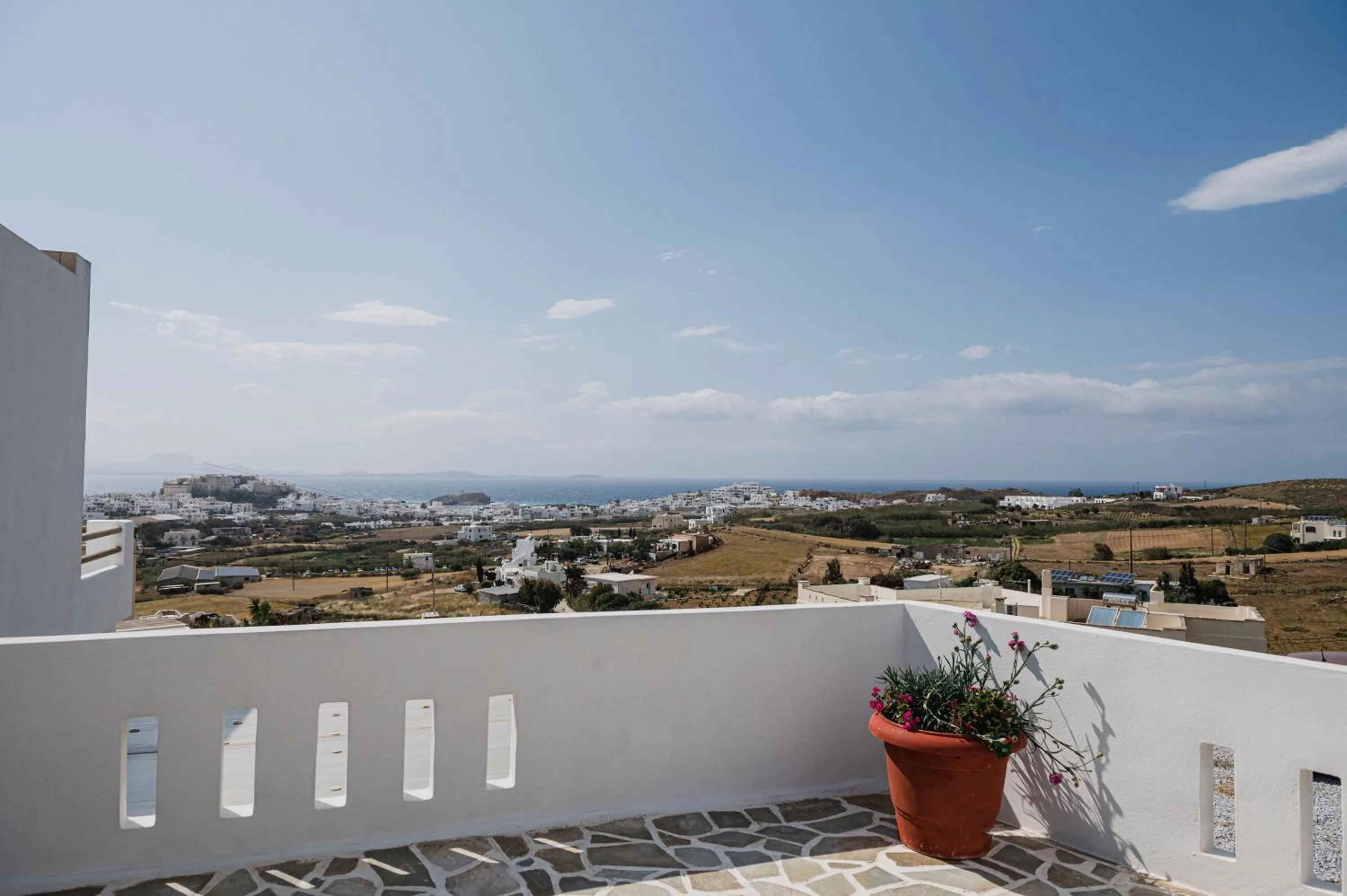 Patio in Petros Studios & Suites