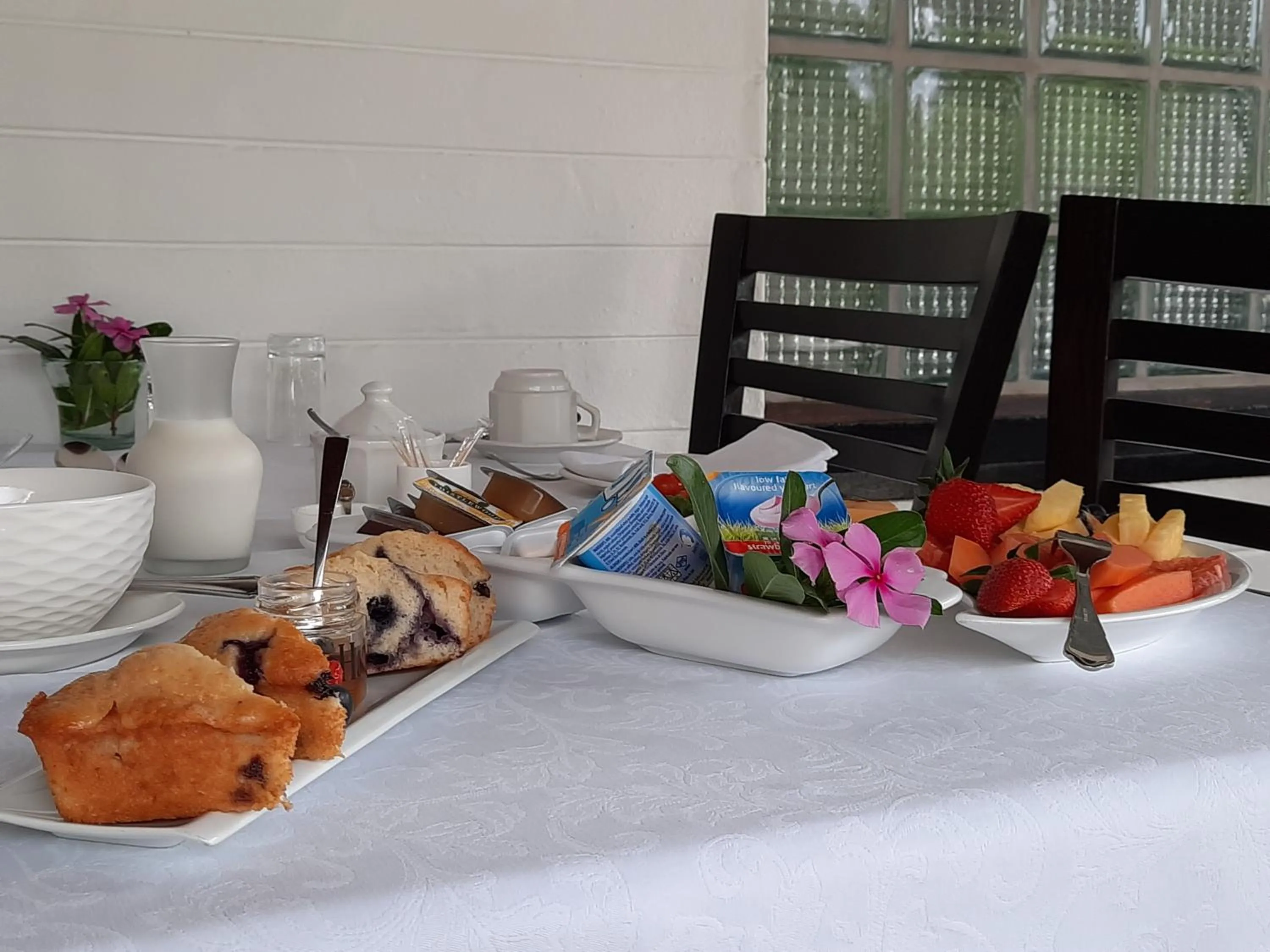 Breakfast in St. Lucia Wetlands Guest House