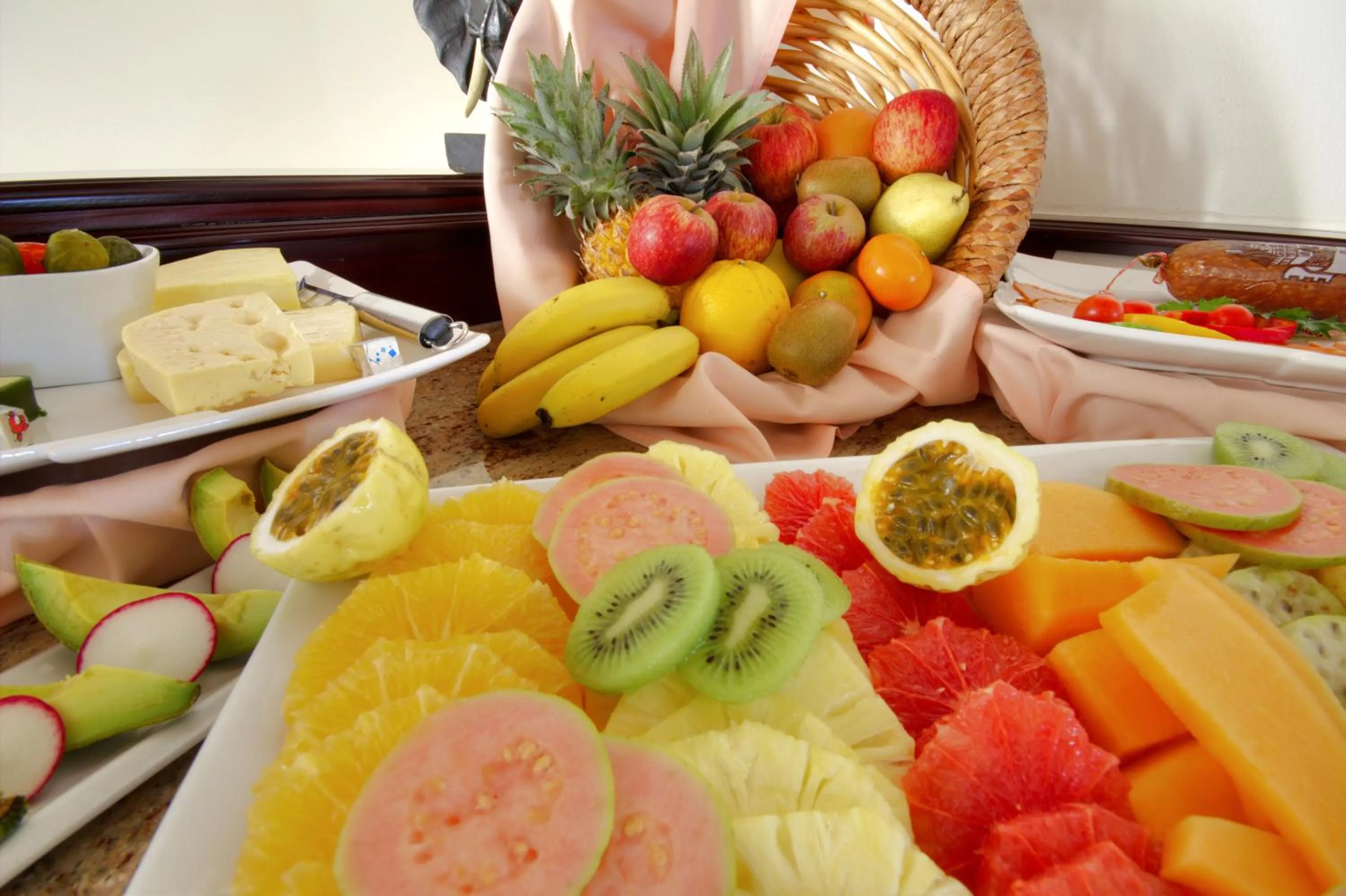 Food in St. Lucia Wetlands Guest House