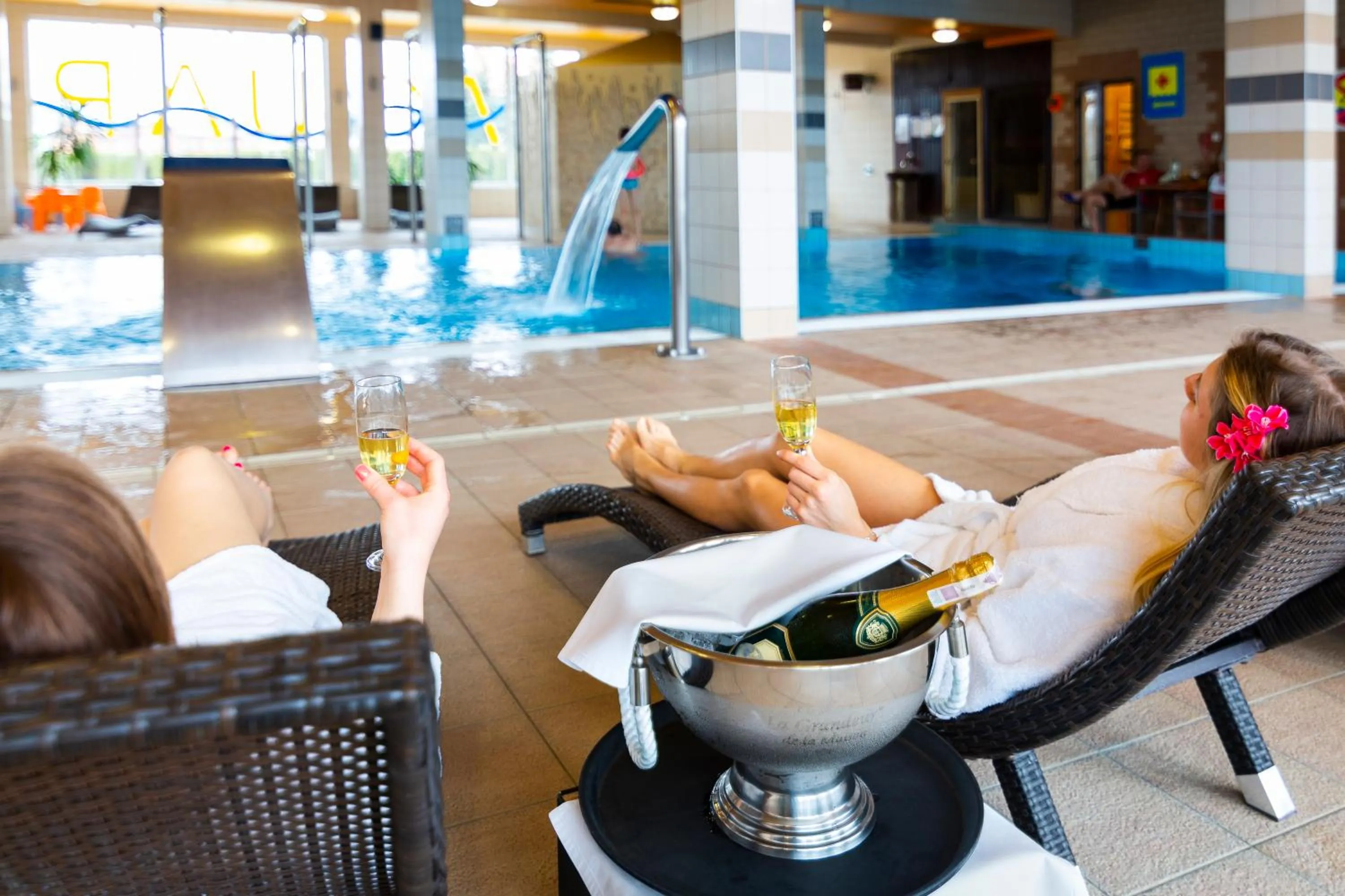 Lounge or bar in Hotel Victoria