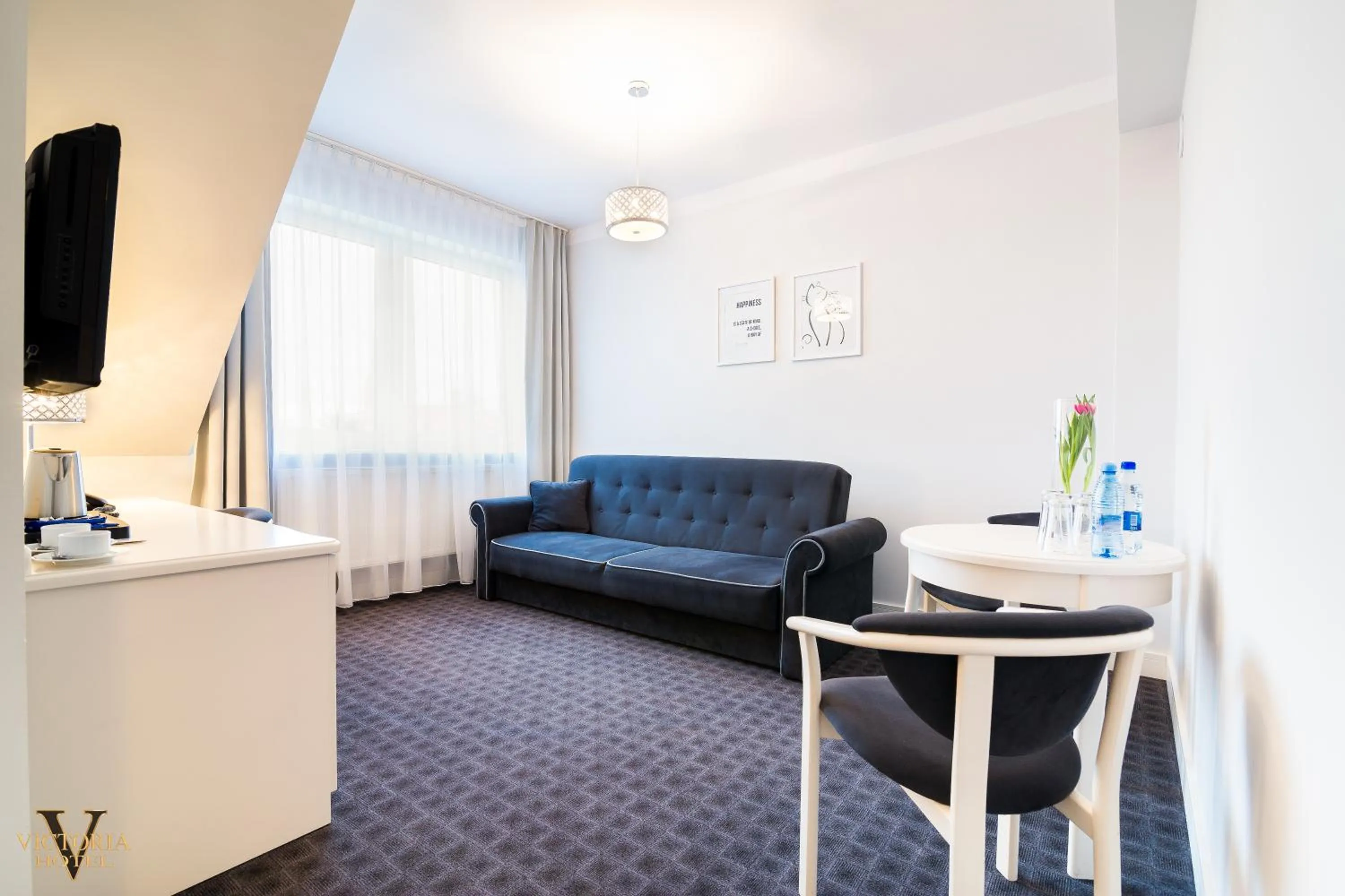 Living room in Hotel Victoria