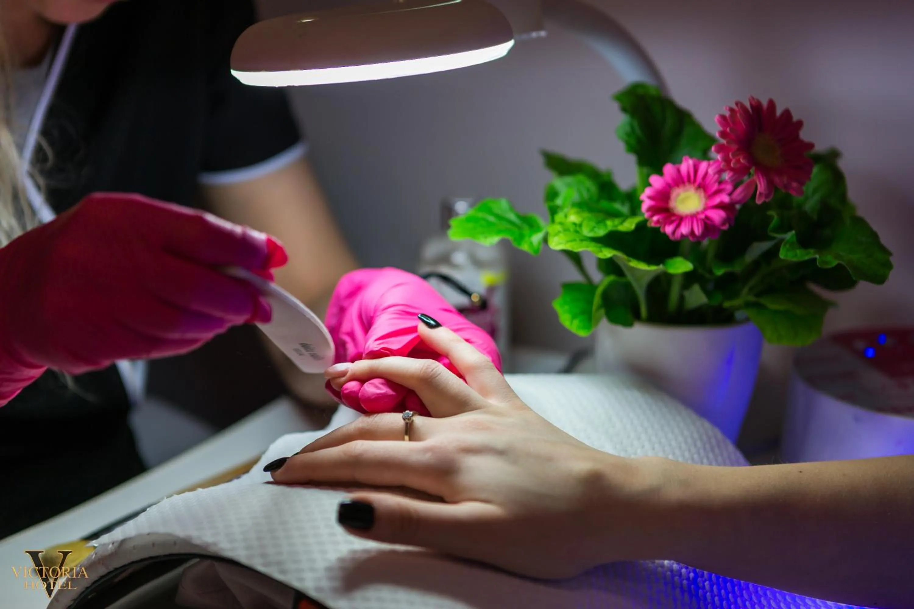 Staff in Hotel Victoria