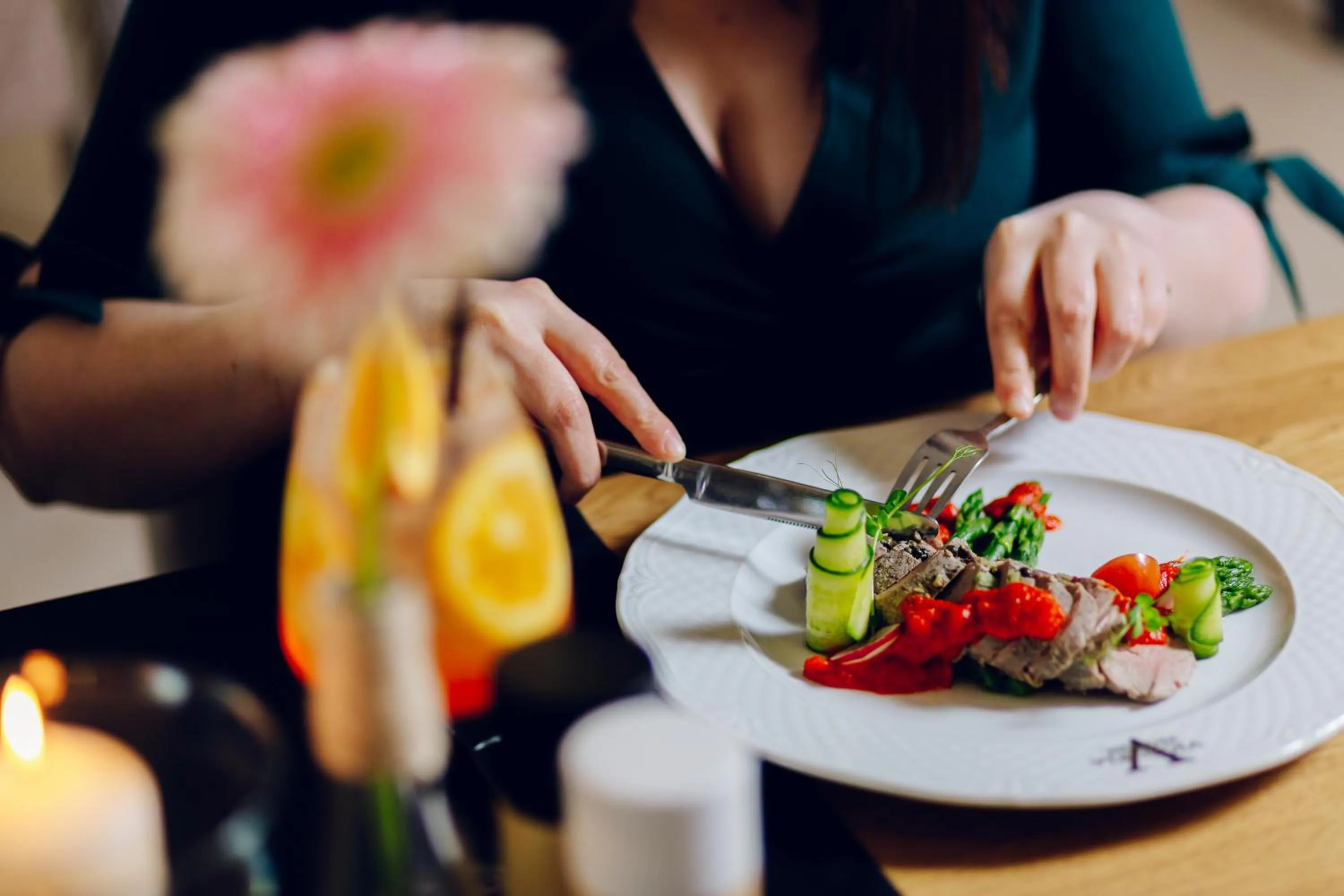 Food in Hotel Victoria