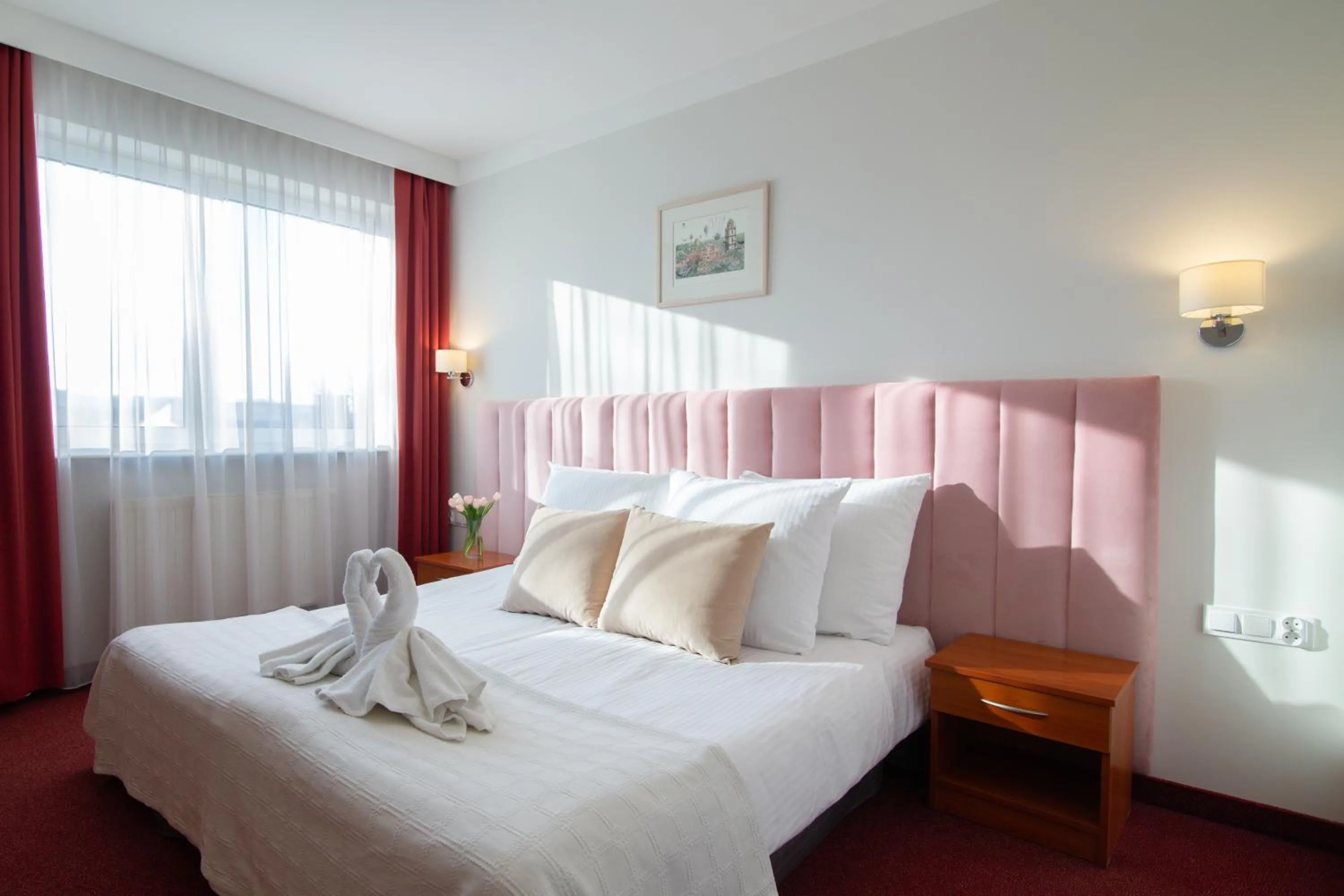 Bed in Hotel Victoria