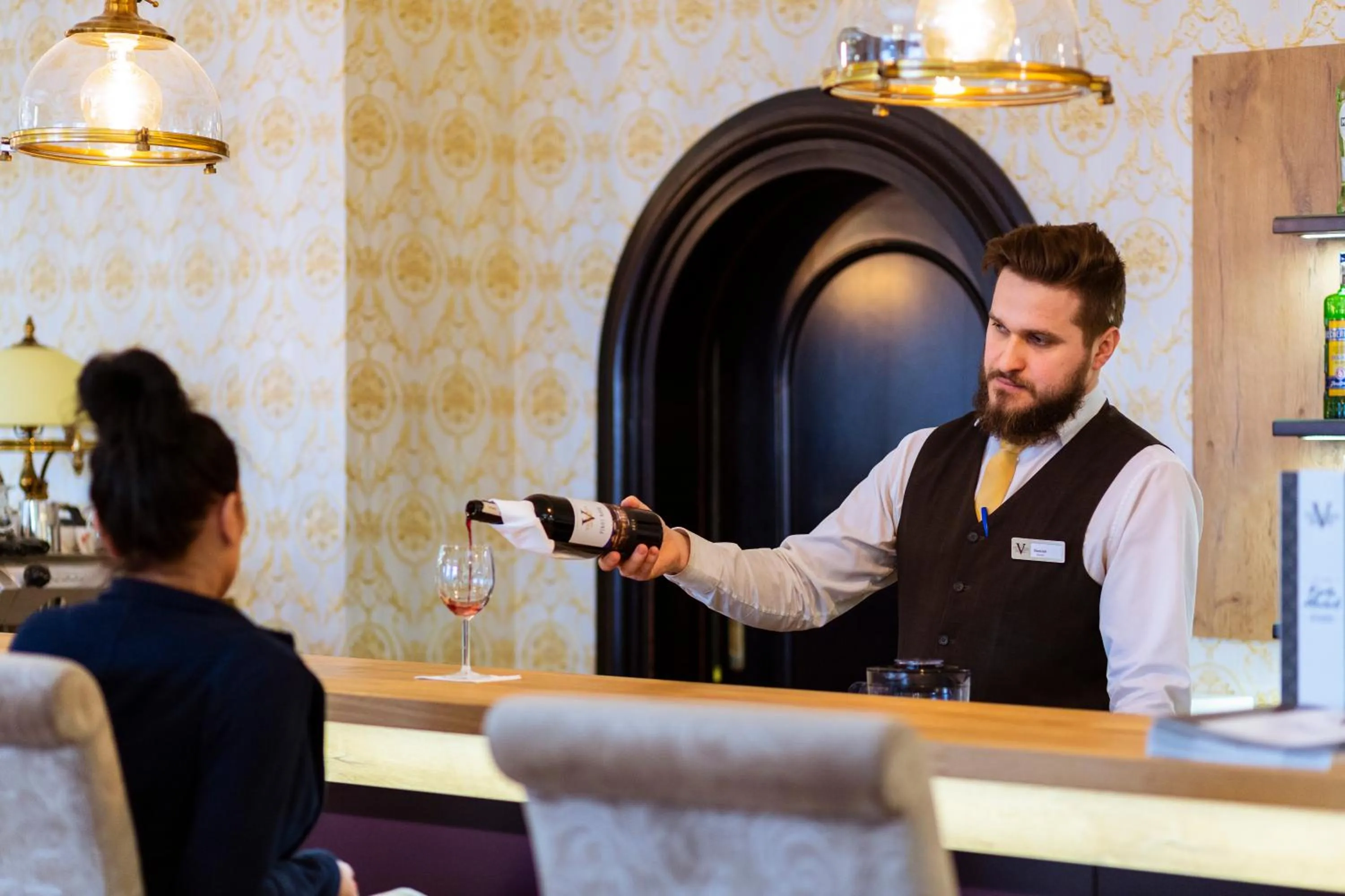 Staff in Hotel Victoria