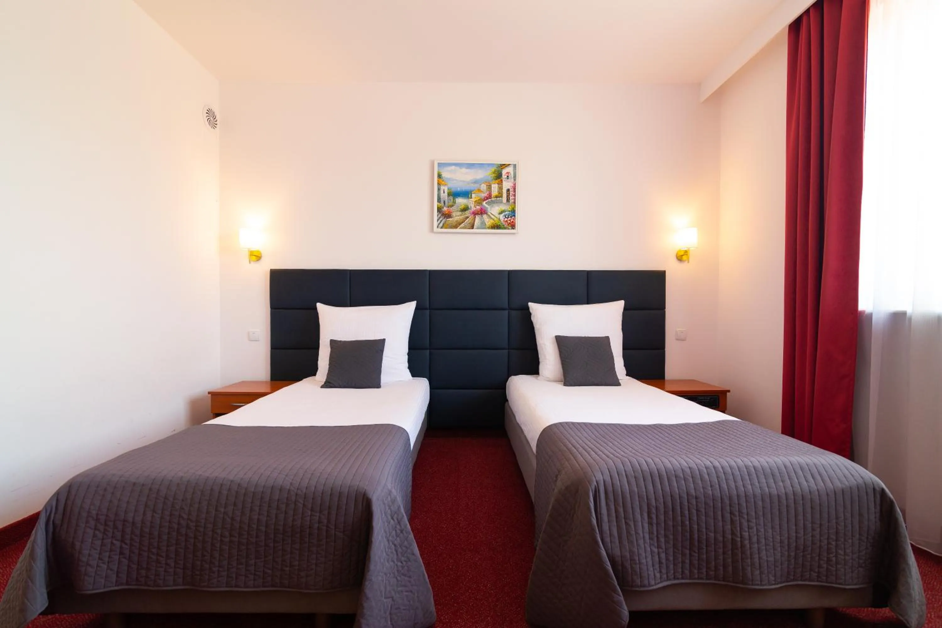 Bed in Hotel Victoria