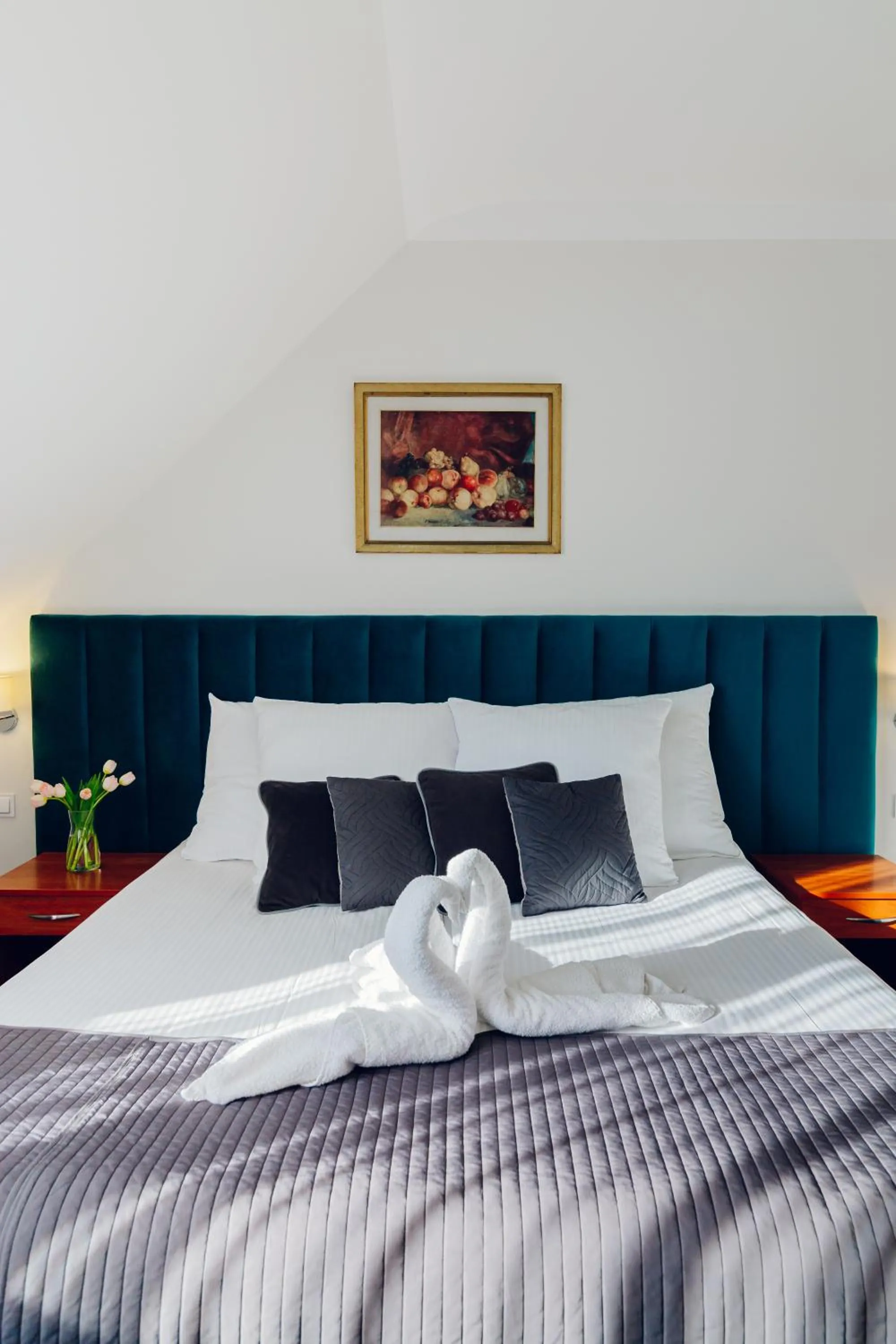 Bed in Hotel Victoria