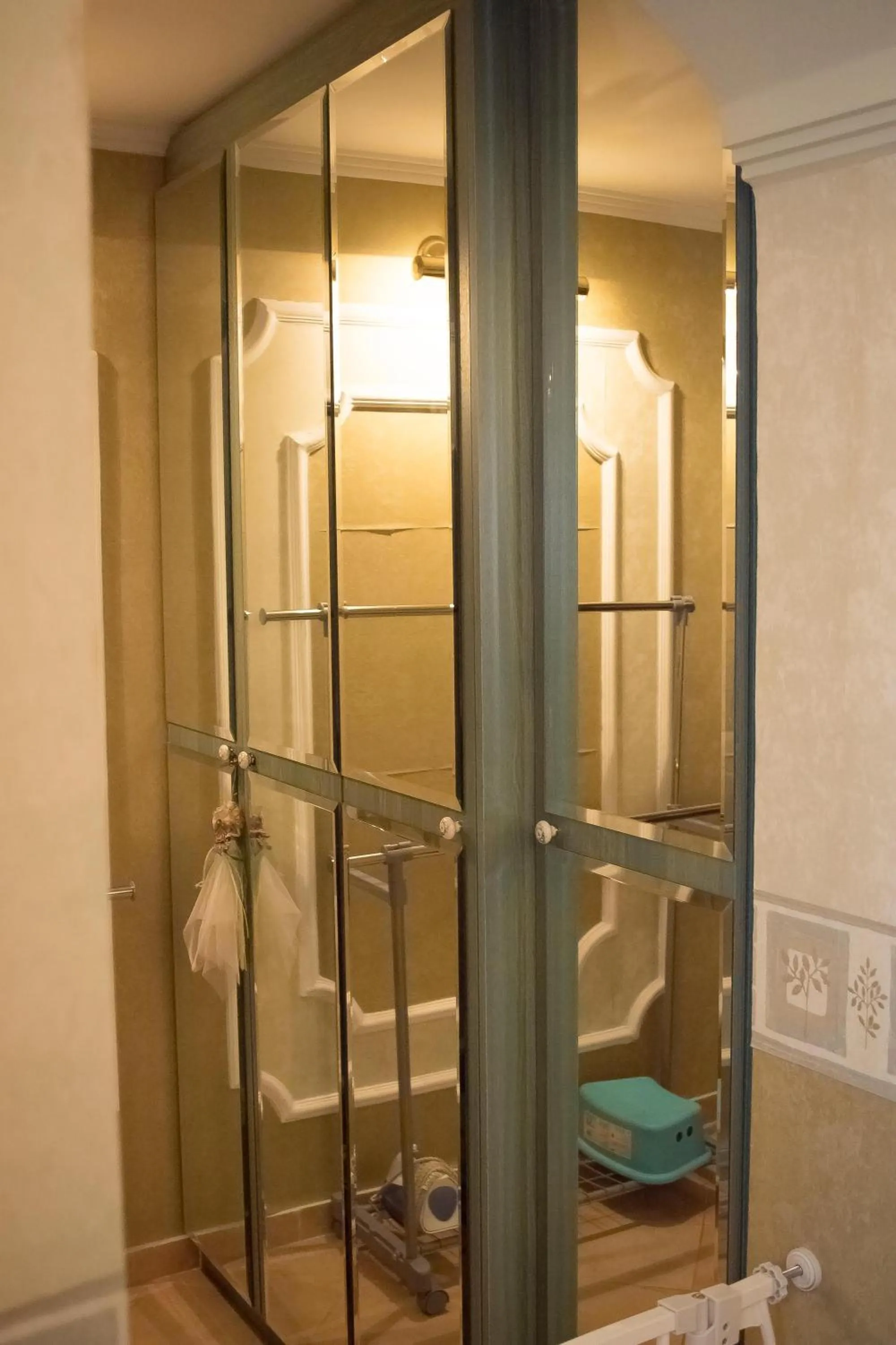 wardrobe in Luxury Family Villa Meteora